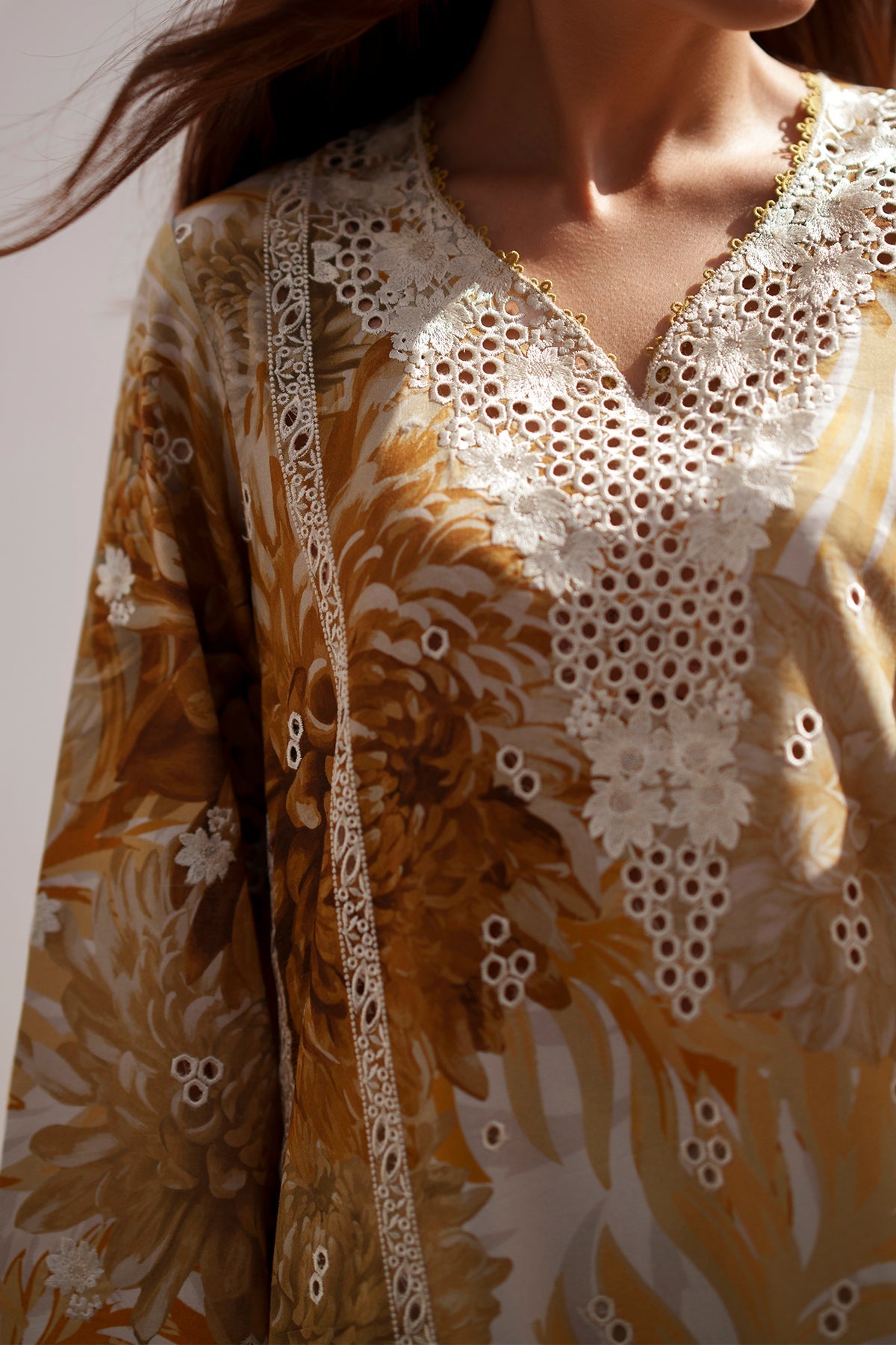 CALYRA Organza Pakistani Summer Dresses - Afrozeh - 3