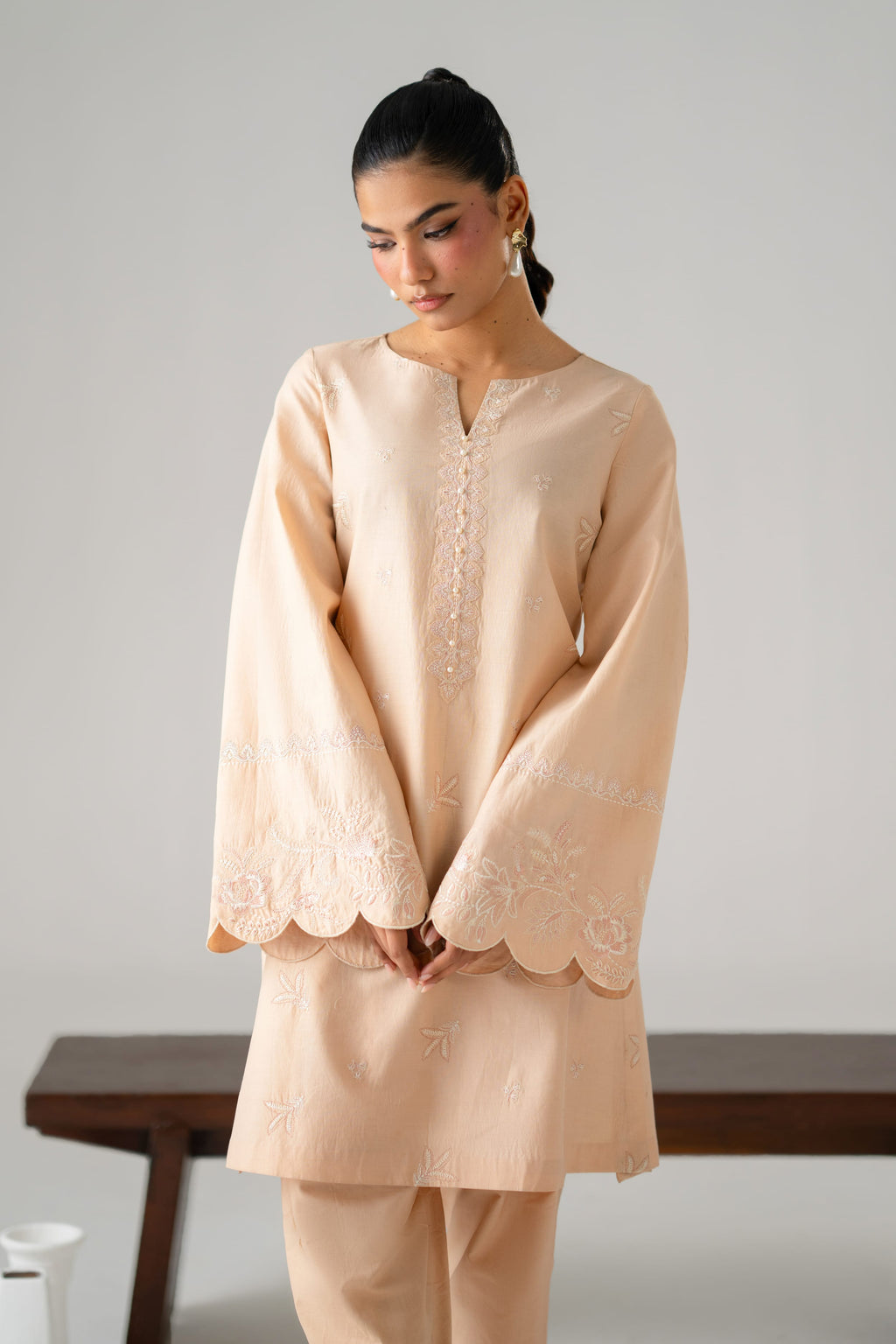 Fleur Cotton Pakistani Summer Dresses - Akbar Aslam - 5
