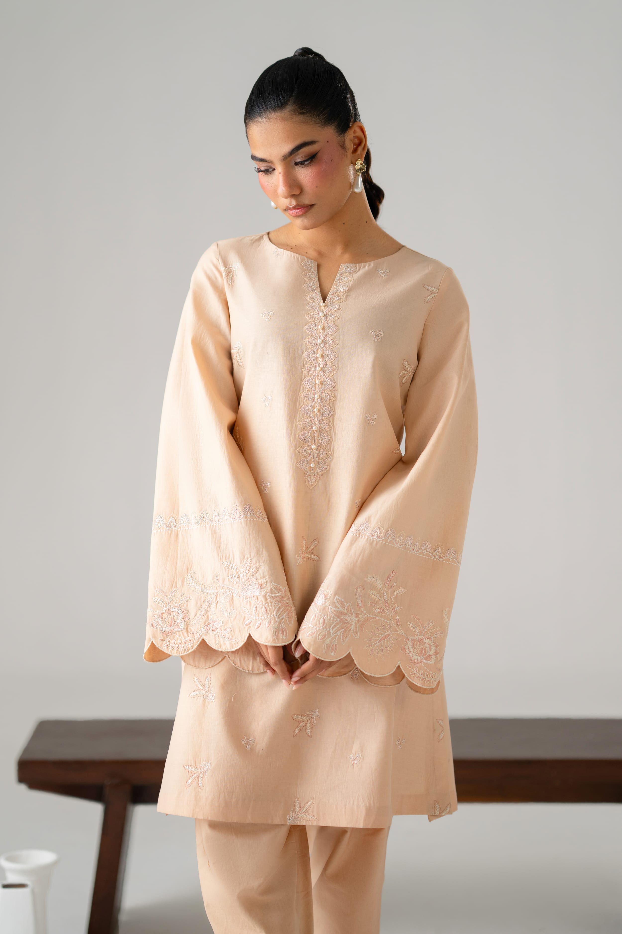 Fleur Cotton Pakistani Summer Dresses - Akbar Aslam - 5