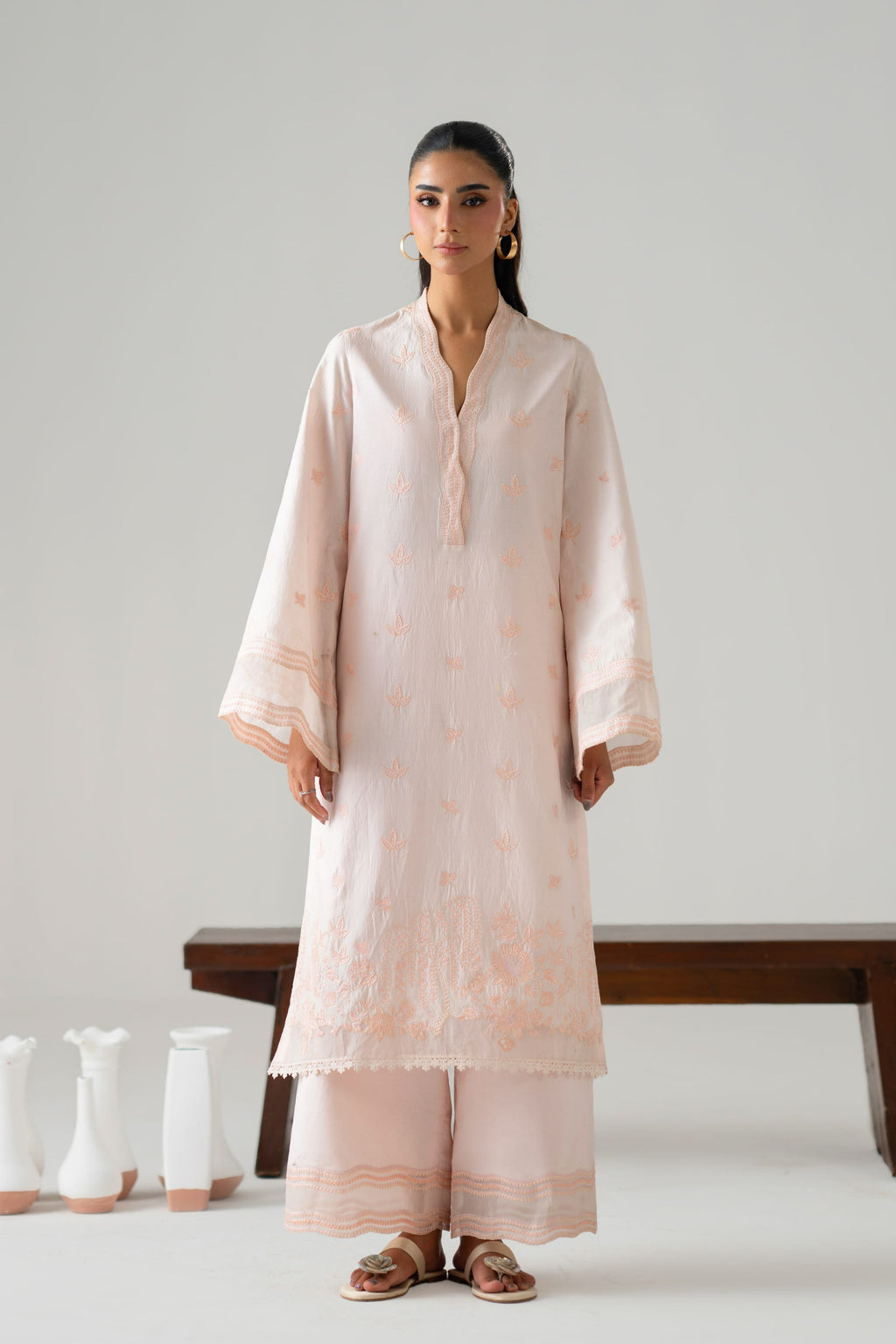 Liora Cotton Pakistani Summer Dresses - Akbar Aslam - 1