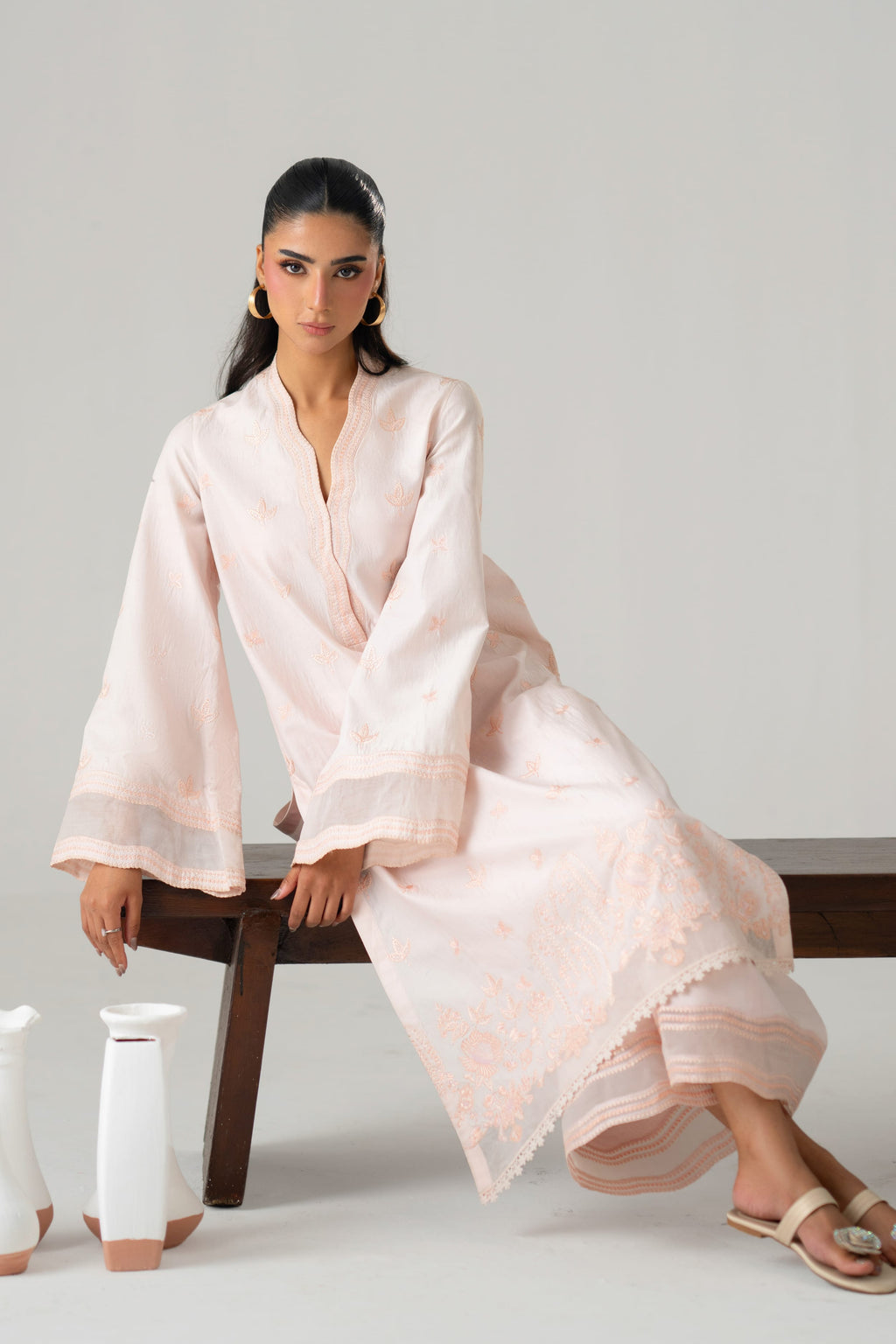 Liora Cotton Pakistani Summer Dresses - Akbar Aslam - 6