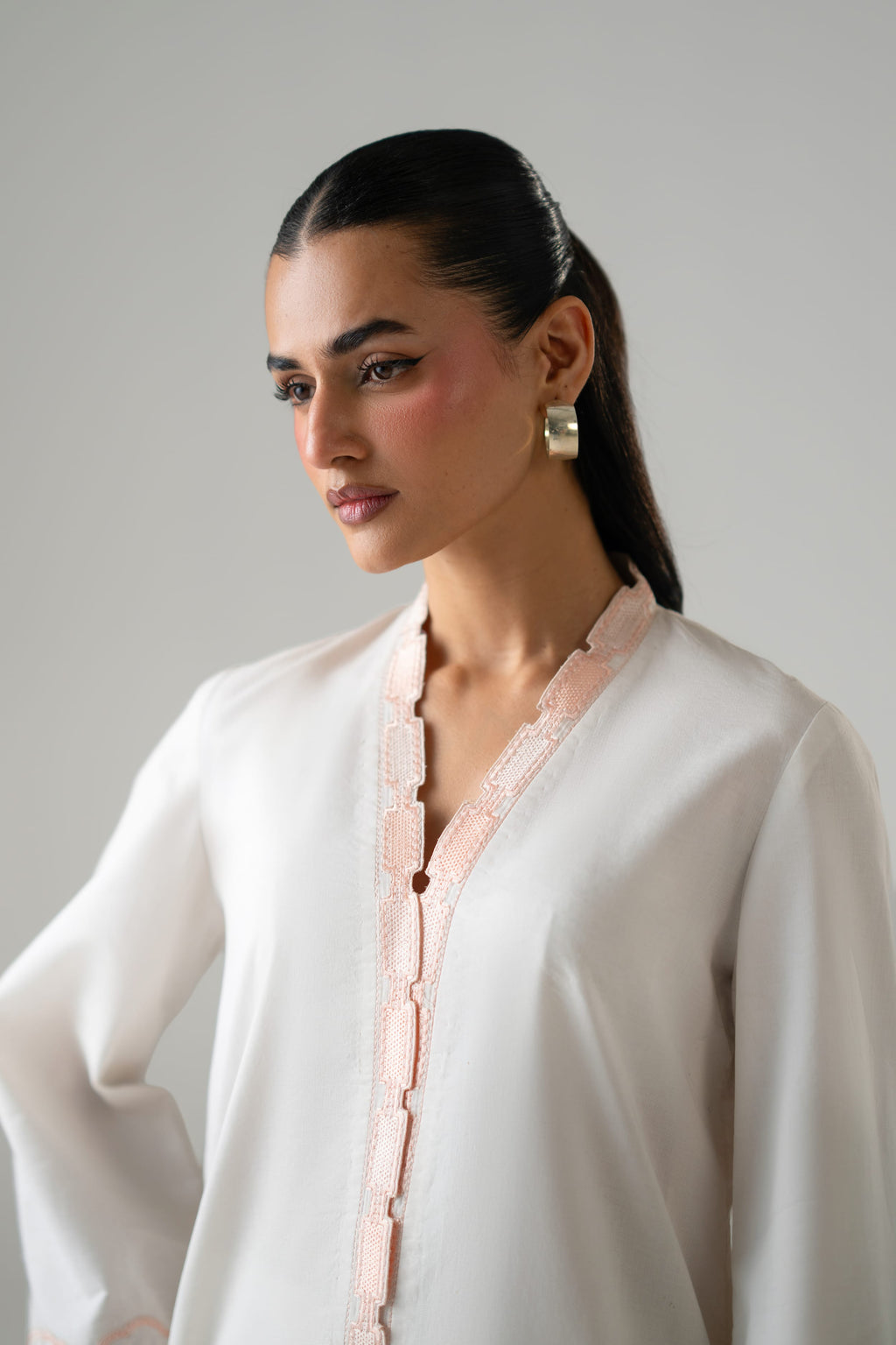 Ayna Cotton Pakistani Summer Dresses - Akbar Aslam - 6