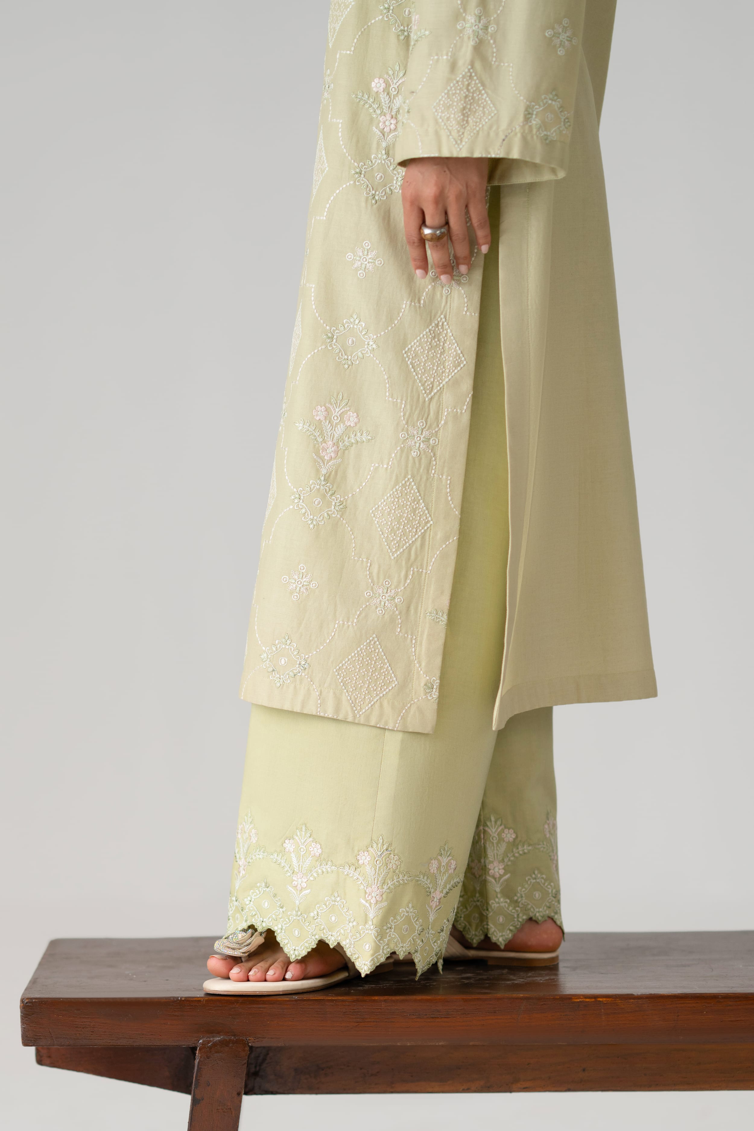 Ruva Cotton Pakistani Summer Dresses - Akbar Aslam - 6