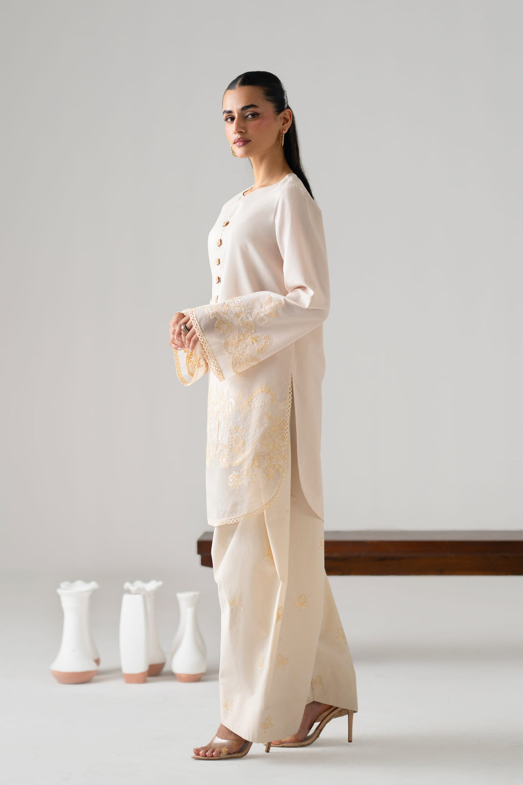Nova Cotton Pakistani Summer Dresses - Akbar Aslam - 3