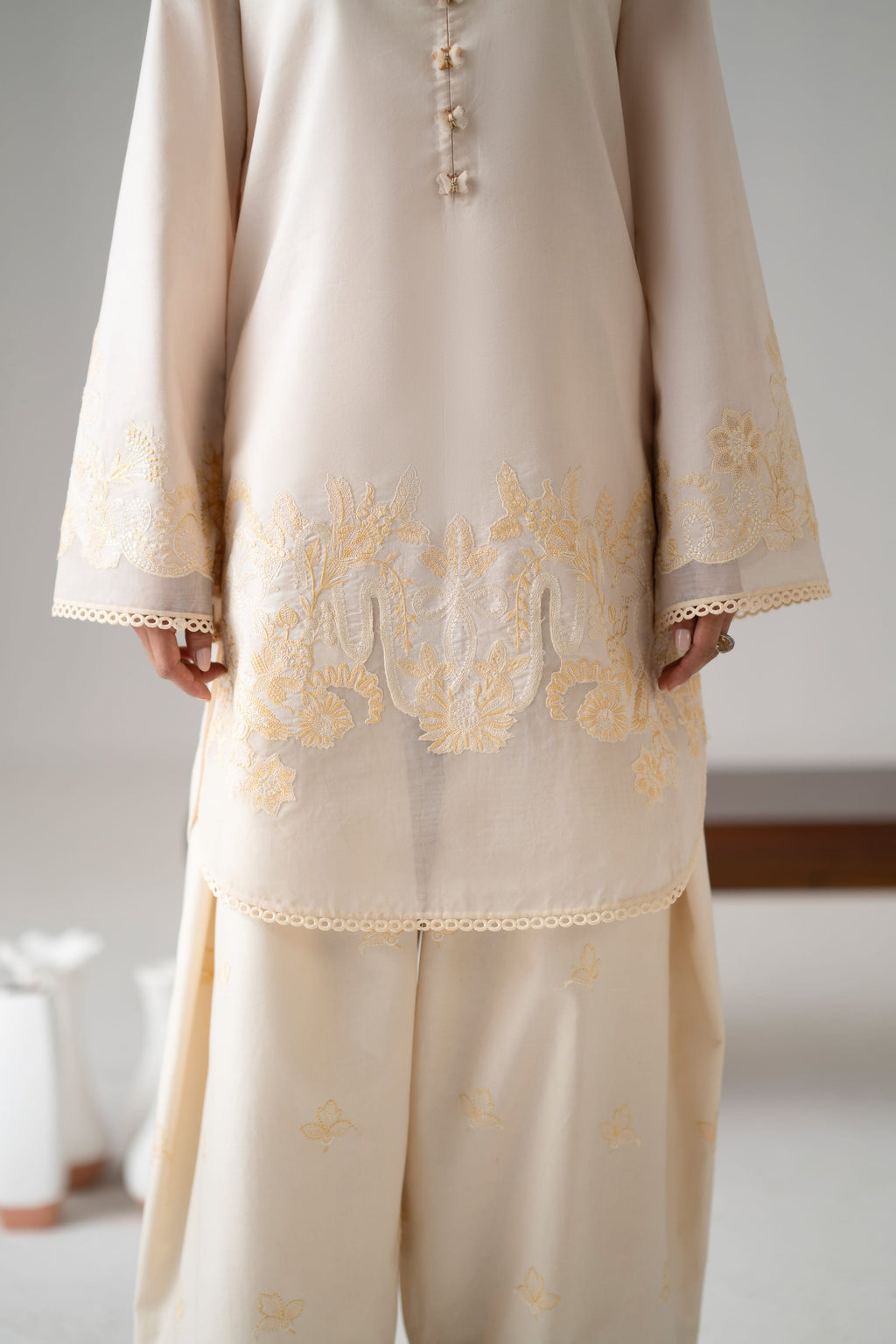 Nova Cotton Pakistani Summer Dresses - Akbar Aslam - 5