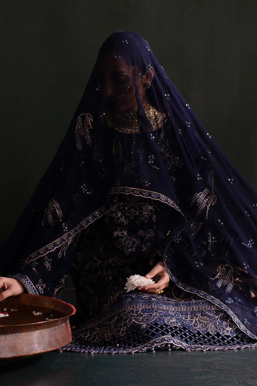 Zarifa Raw Silk Pakistani Formal Dresses