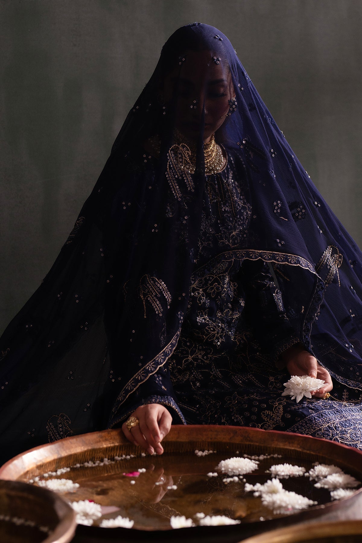 Zarifa Raw Silk Pakistani Formal Dresses