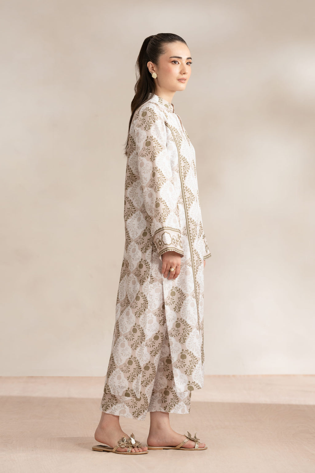 Ivoire Premium Fabric Pakistani Casuals Dresses - Akbar Aslam - 2