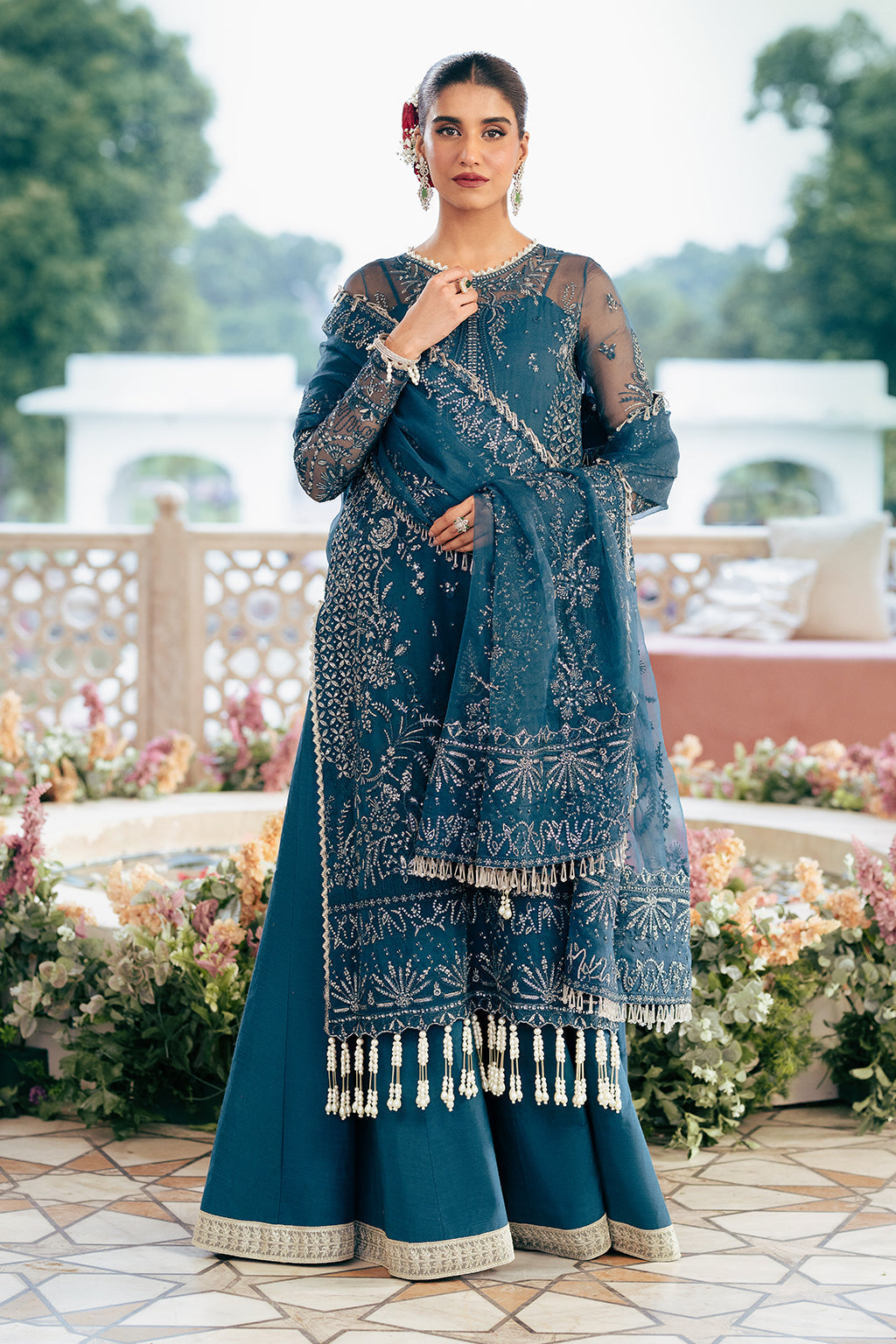 Evara Embroidered Pakistani Dress