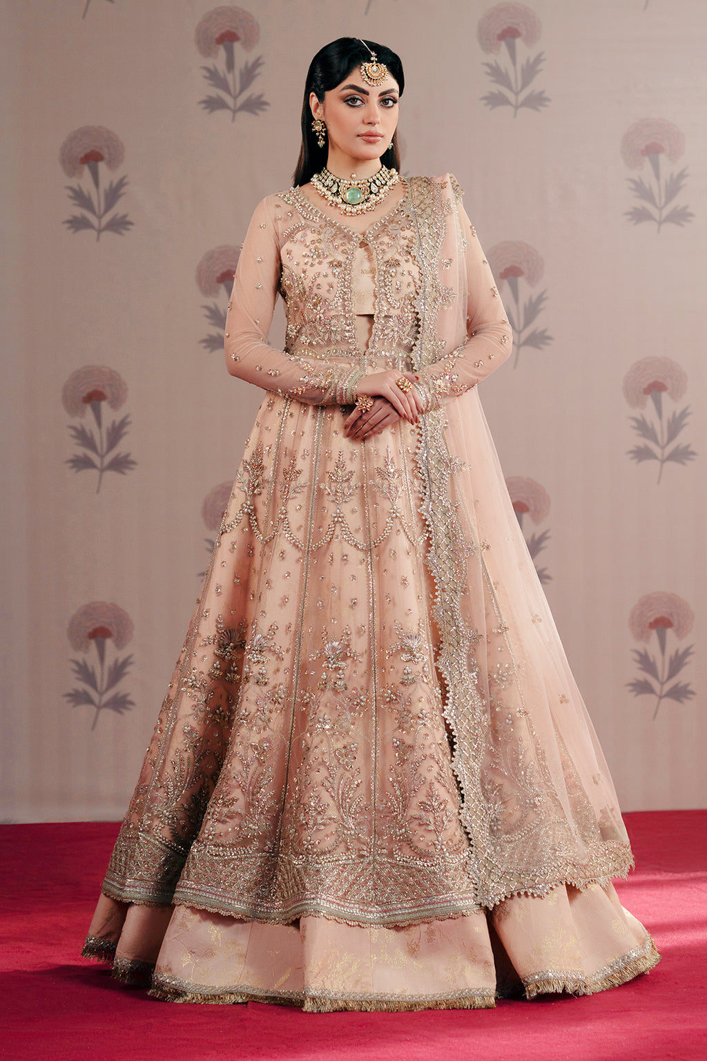 Dilara Raw Silk Pakistani Formal Dresses