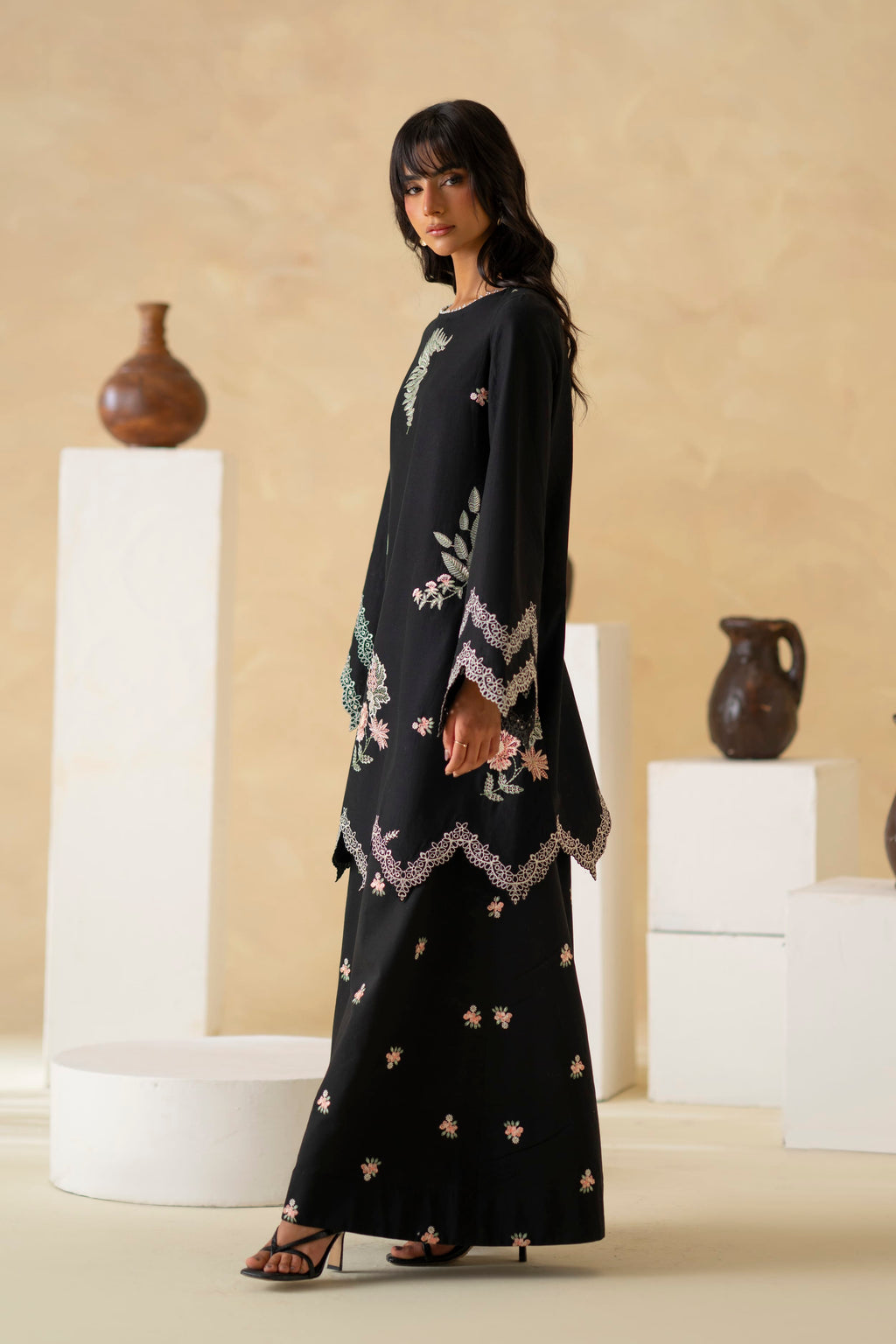Ayzel Cotton Pakistani Summer Dresses - Akbar Aslam - 2