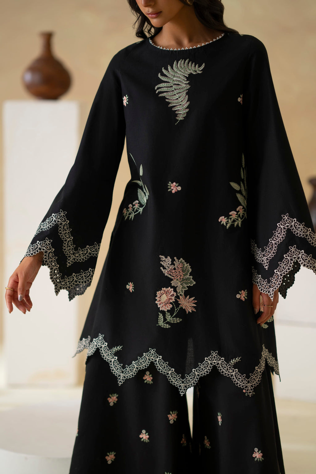 Ayzel Cotton Pakistani Summer Dresses - Akbar Aslam - 5