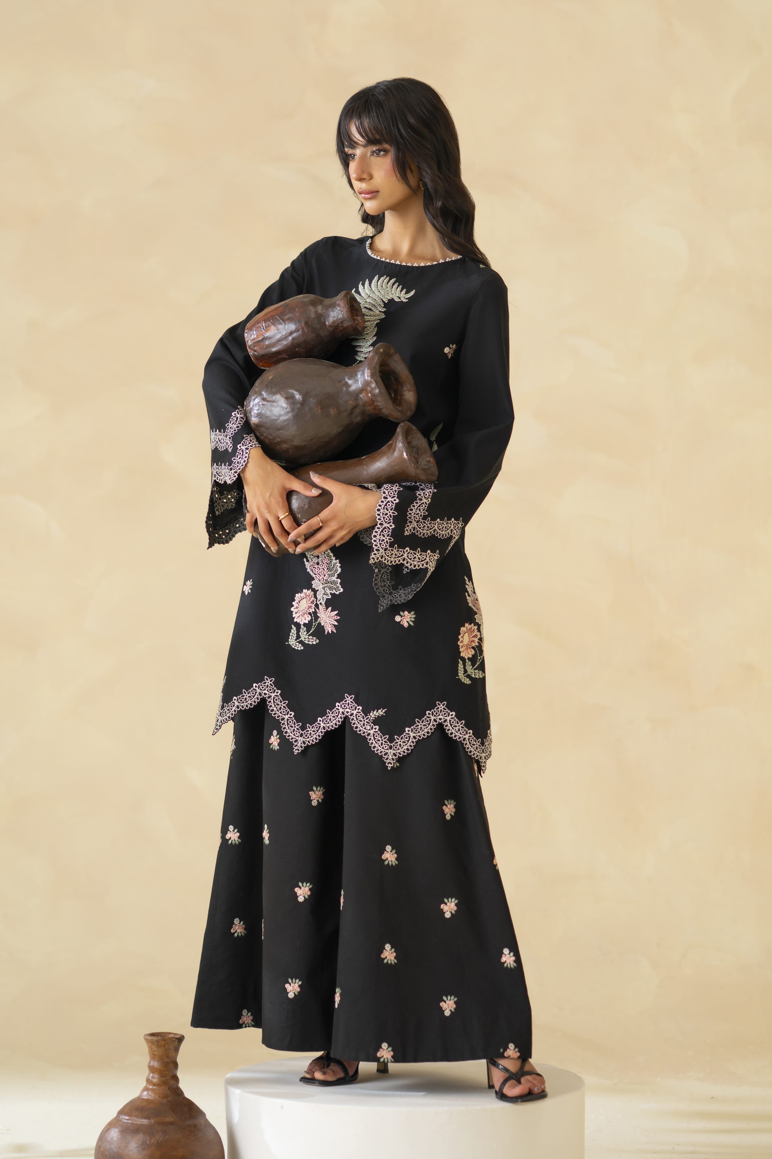 Ayzel Cotton Pakistani Summer Dresses - Akbar Aslam - 6