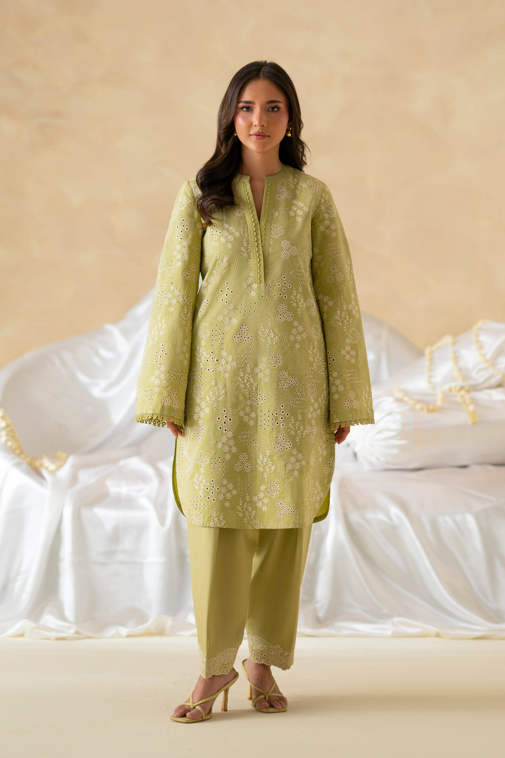 Liora Cotton Pakistani Summer Dresses - Akbar Aslam - 1