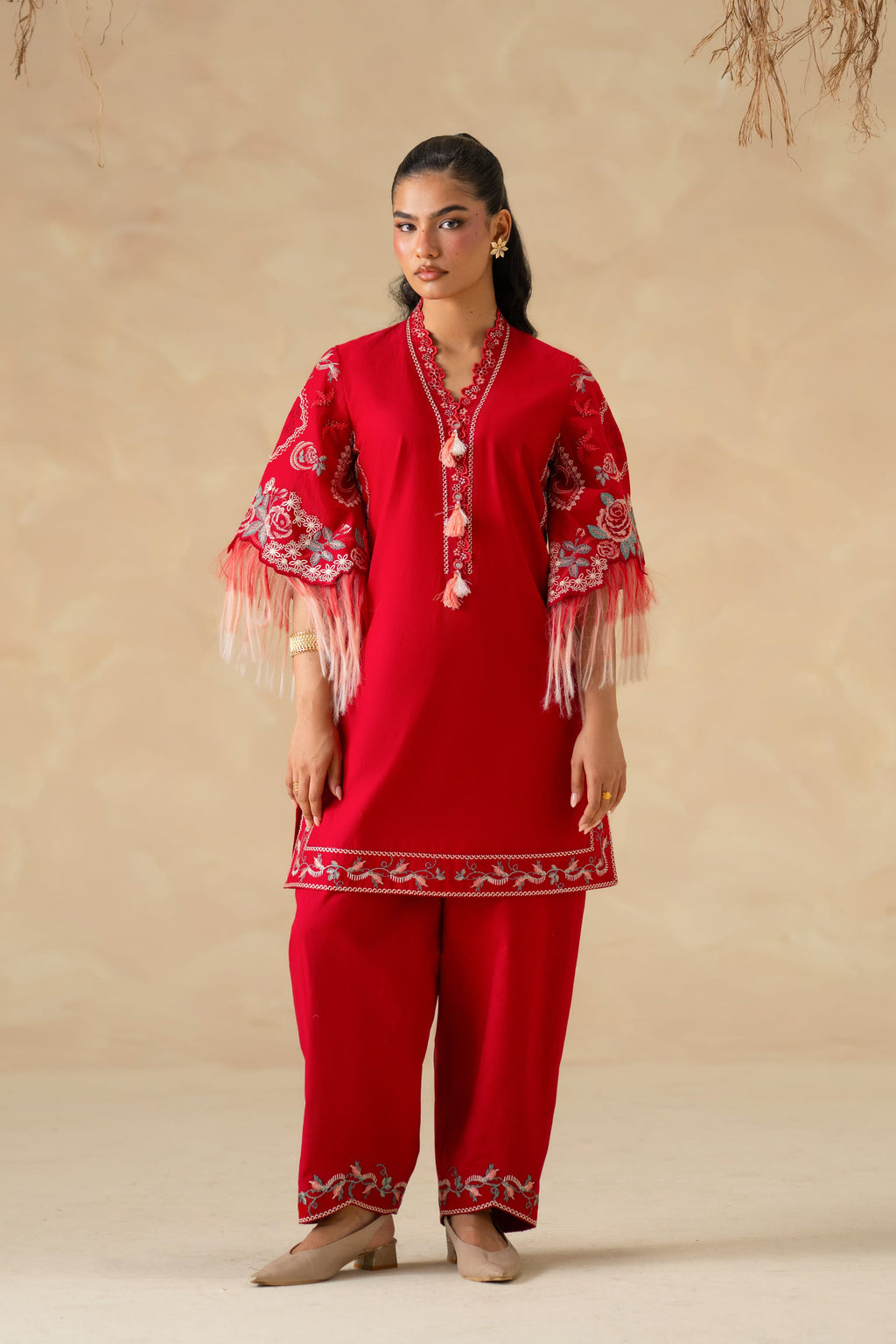 Alara Cotton Pakistani Summer Dresses - Akbar Aslam - 1