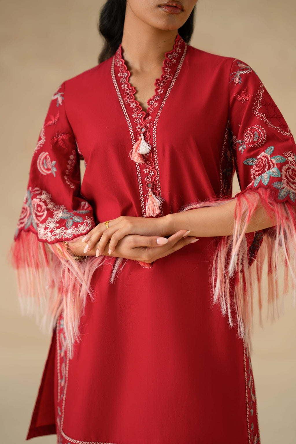 Alara Cotton Pakistani Summer Dresses - Akbar Aslam - 7