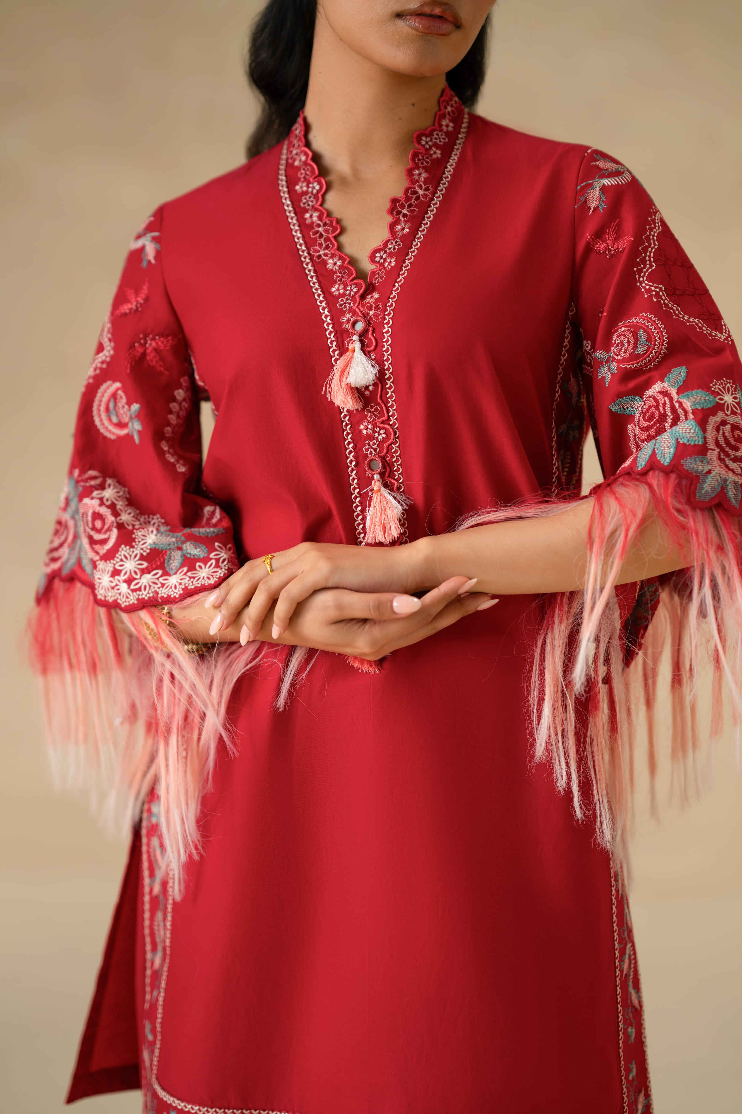 Alara Cotton Pakistani Summer Dresses - Akbar Aslam - 7