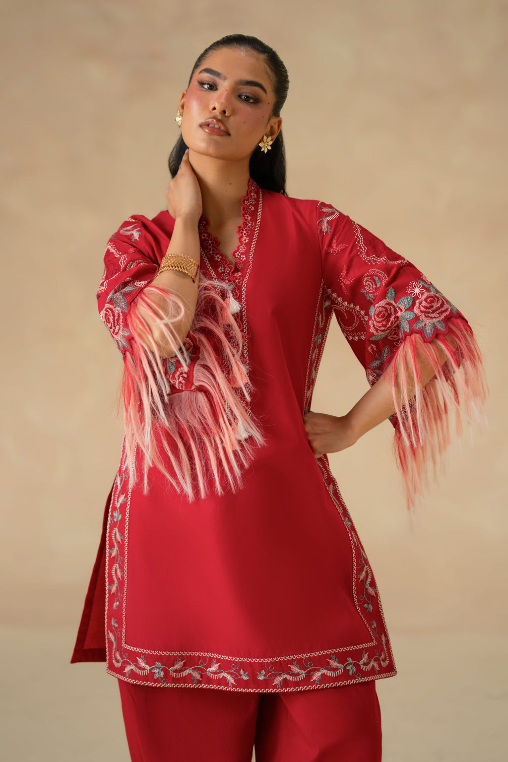 Alara Cotton Pakistani Summer Dresses - Akbar Aslam - 8