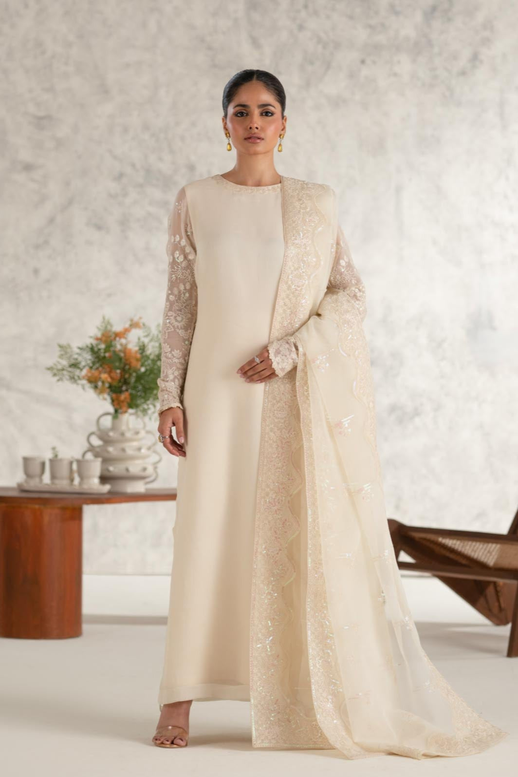 Zeba Embroidered Pakistani Dress