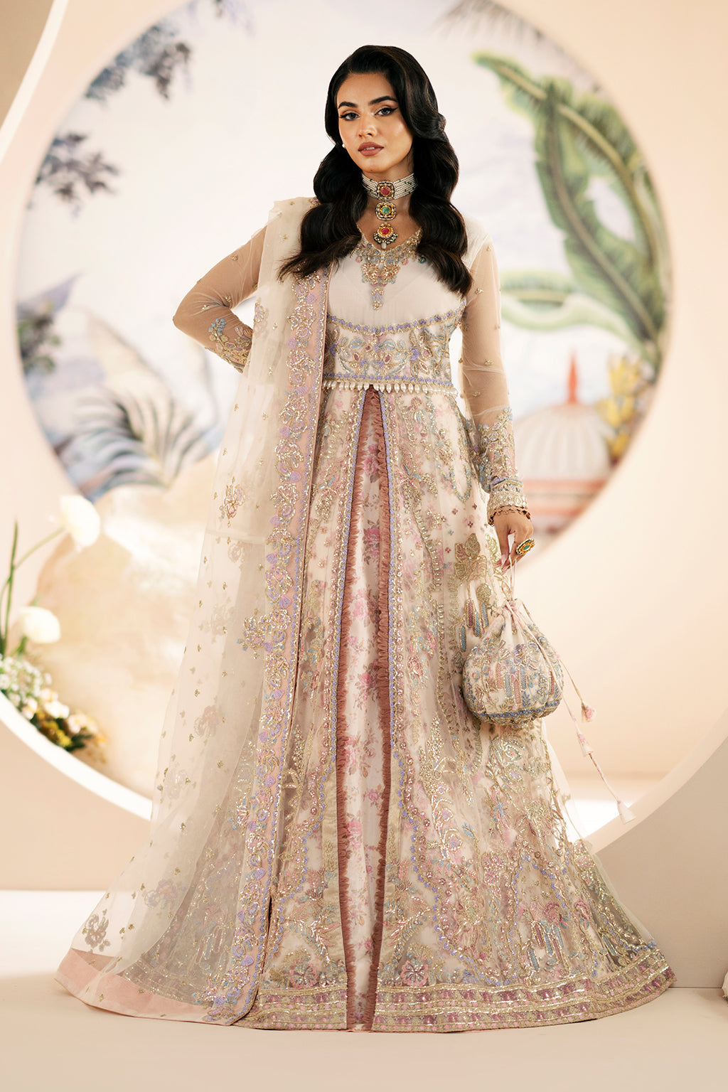Amaryllis Organza Pakistani Formal Dresses