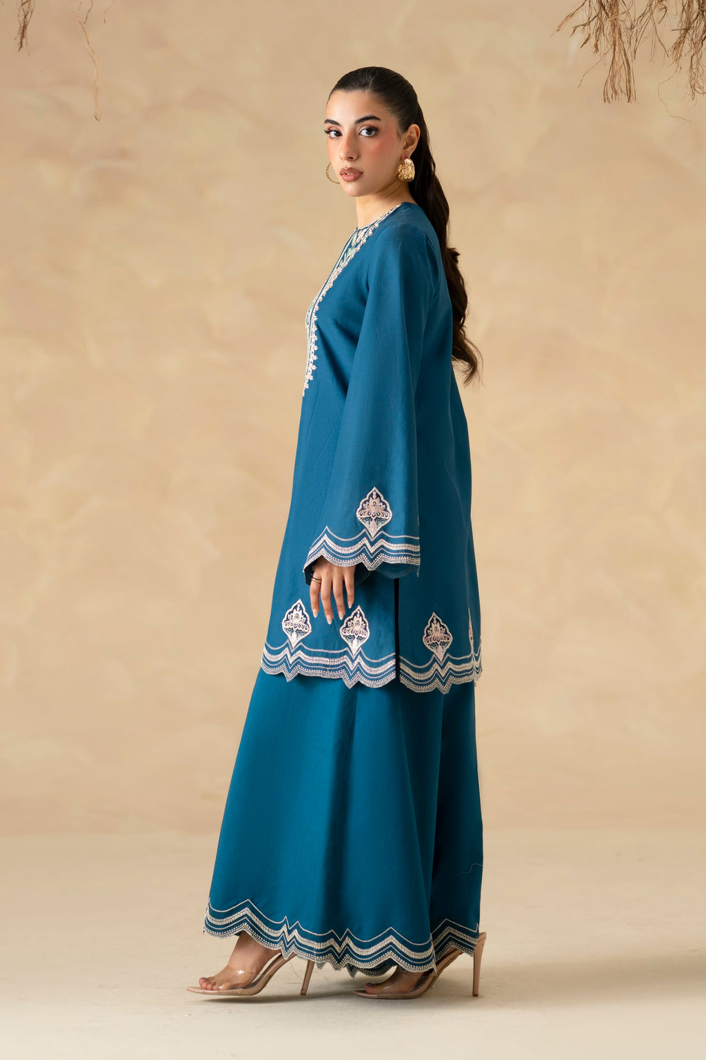 Lune Cotton Pakistani Summer Dresses - Akbar Aslam - 2