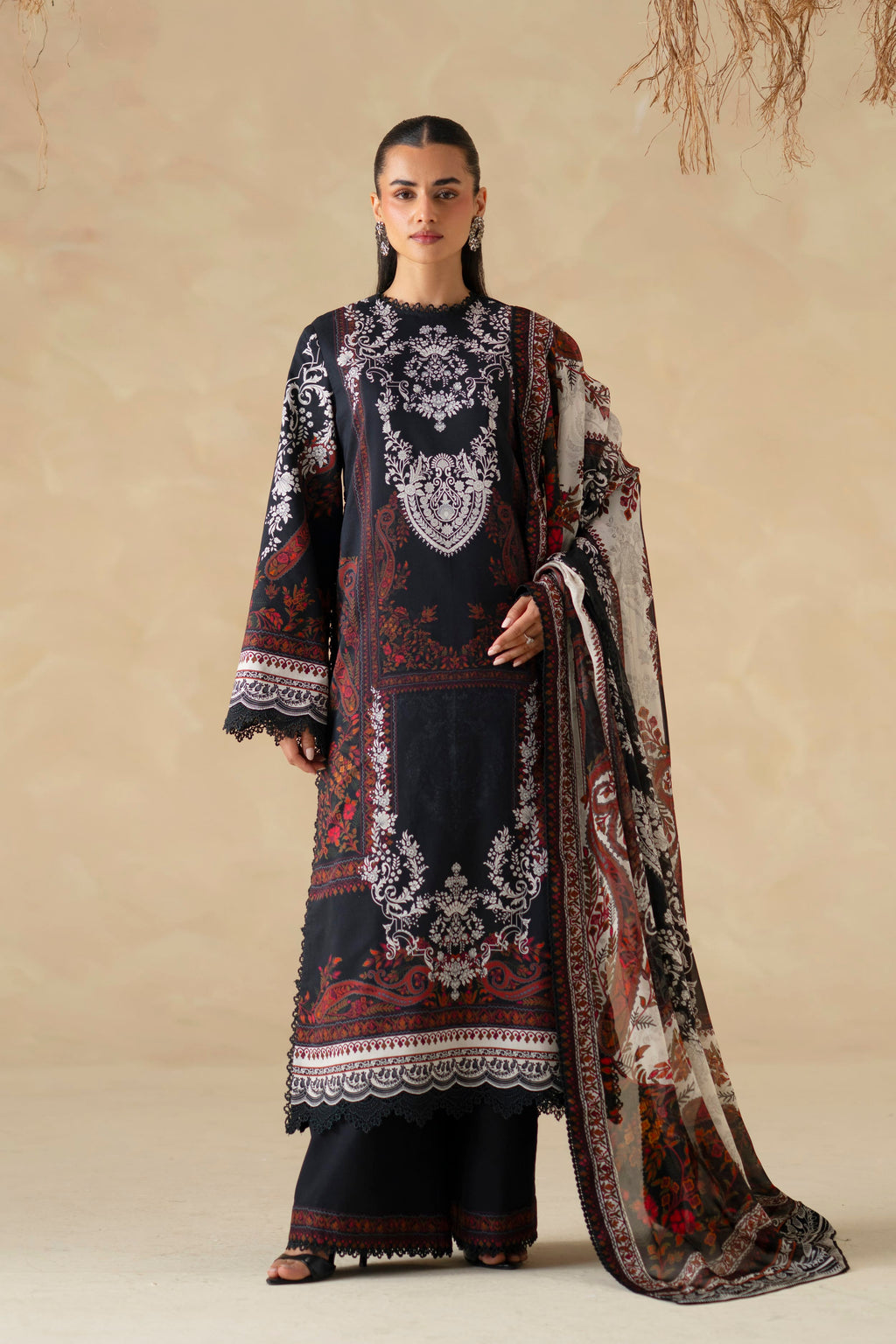 Manrch Embroidered Pakistani Dress