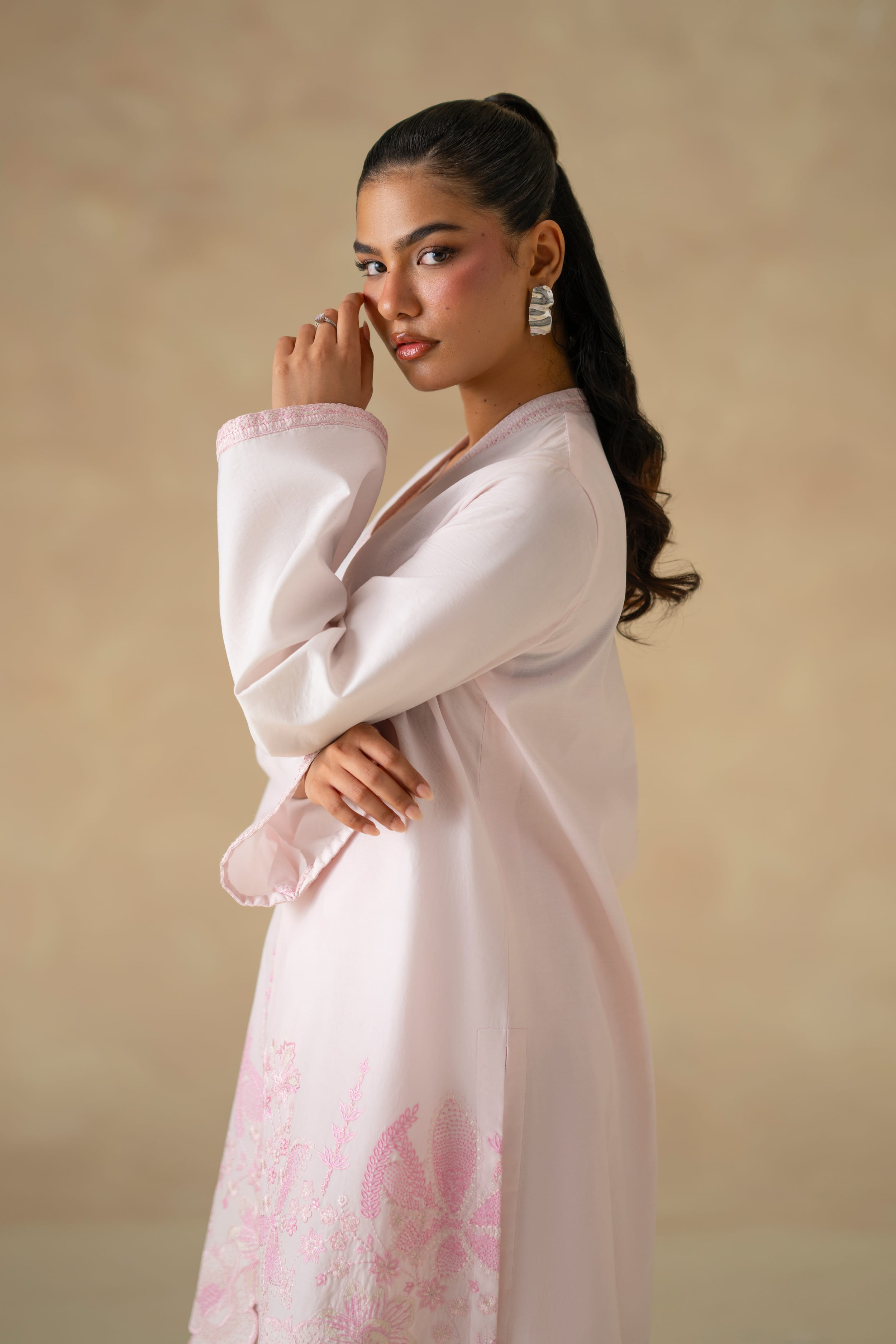 Whim Cotton Pakistani Summer Dresses - Akbar Aslam - 7