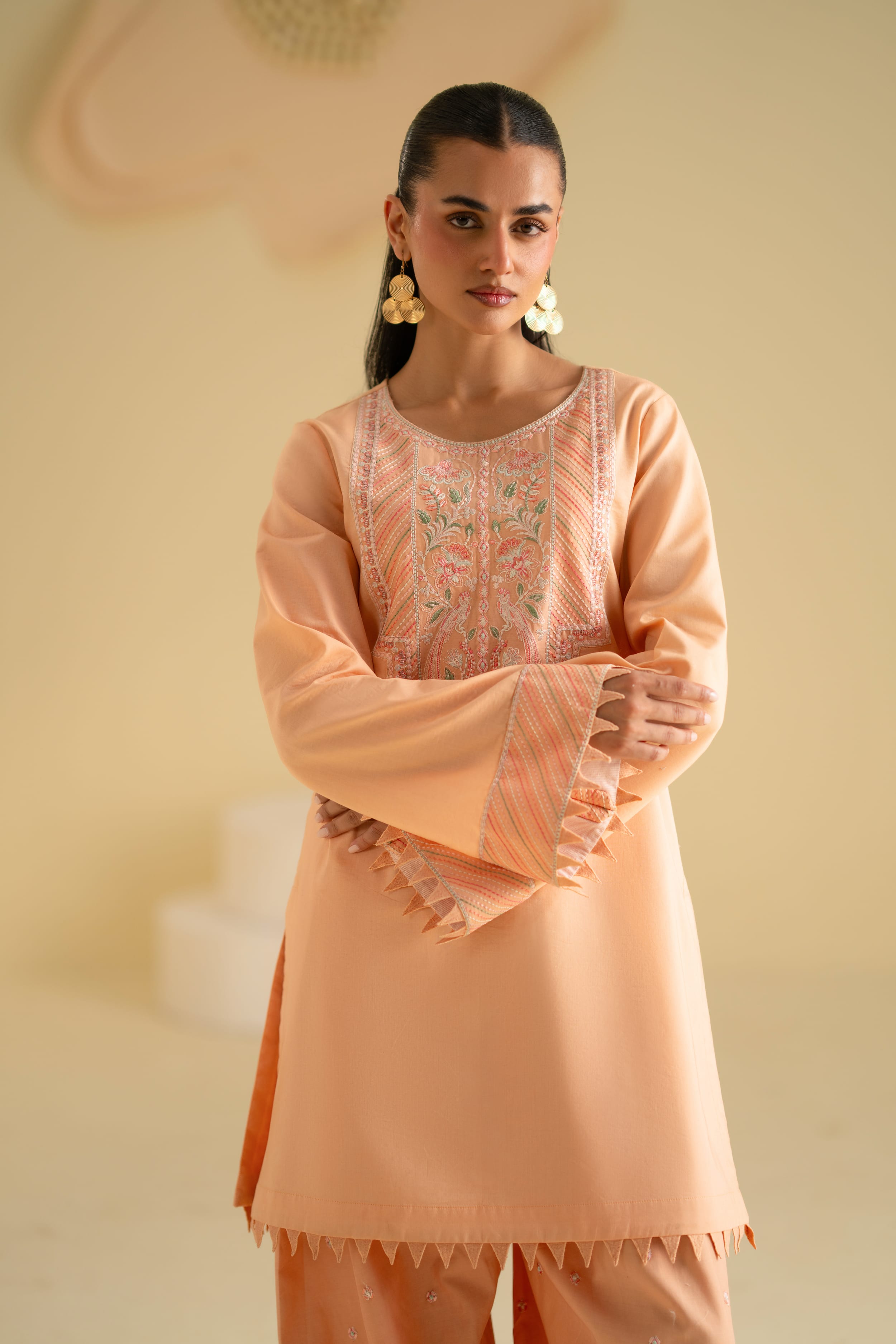 Lamis Cotton Pakistani Summer Dresses - Akbar Aslam - 5
