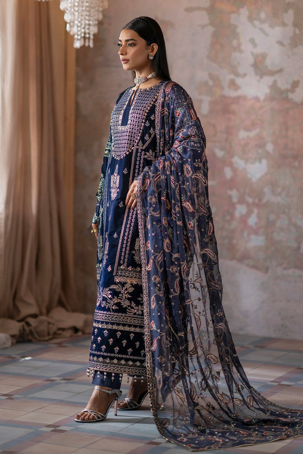 Roshni Embroidered Pakistani Dress