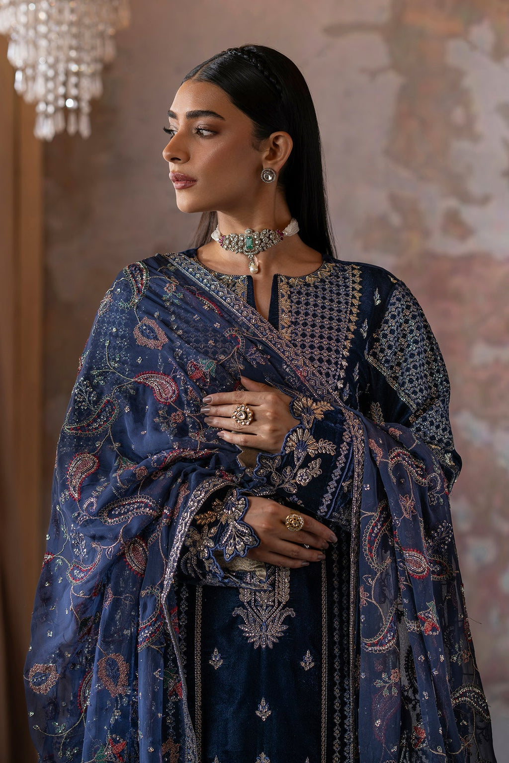 Roshni Embroidered Pakistani Dress