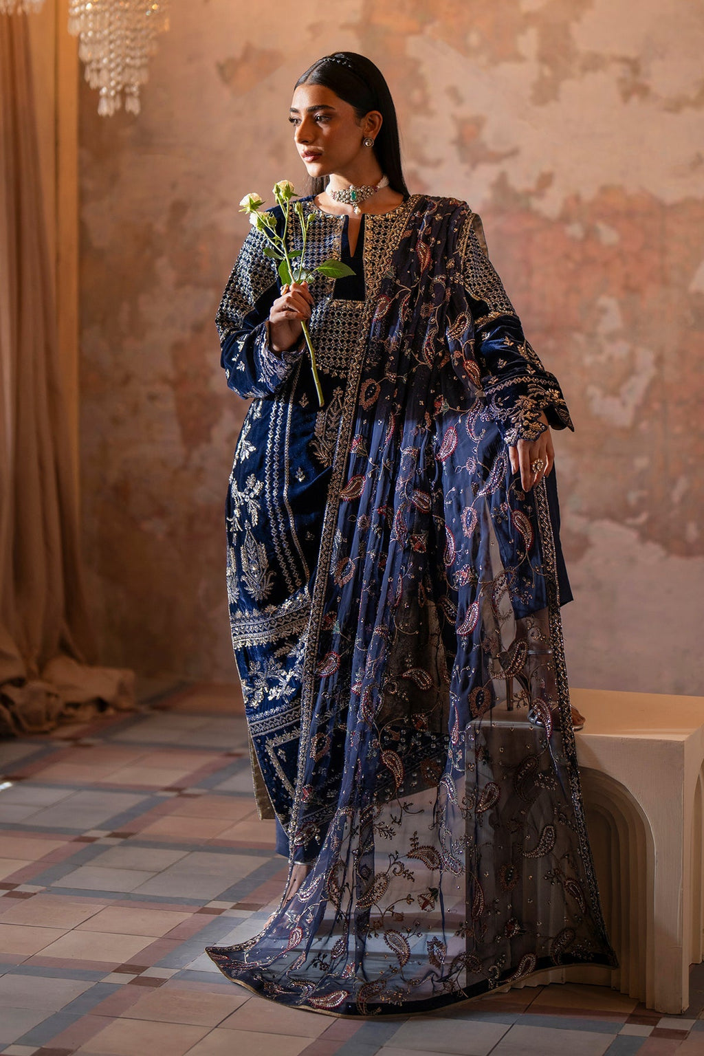 Roshni Embroidered Pakistani Dress
