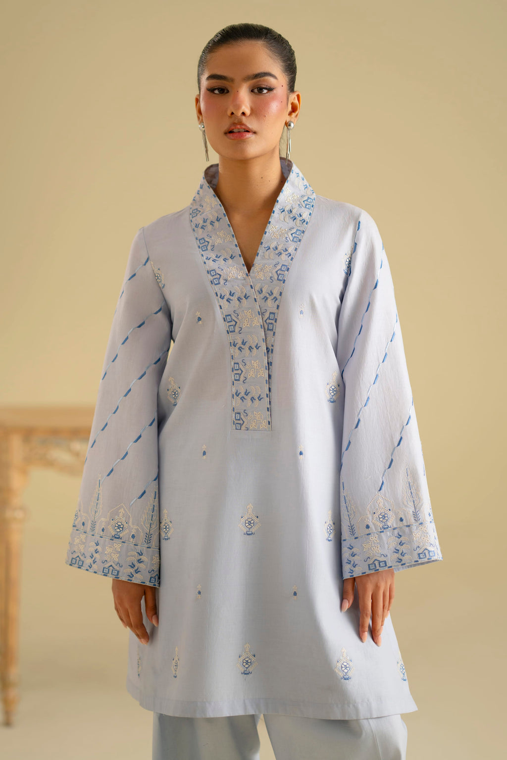 Marina Cotton Pakistani Summer Dresses - Akbar Aslam - 7