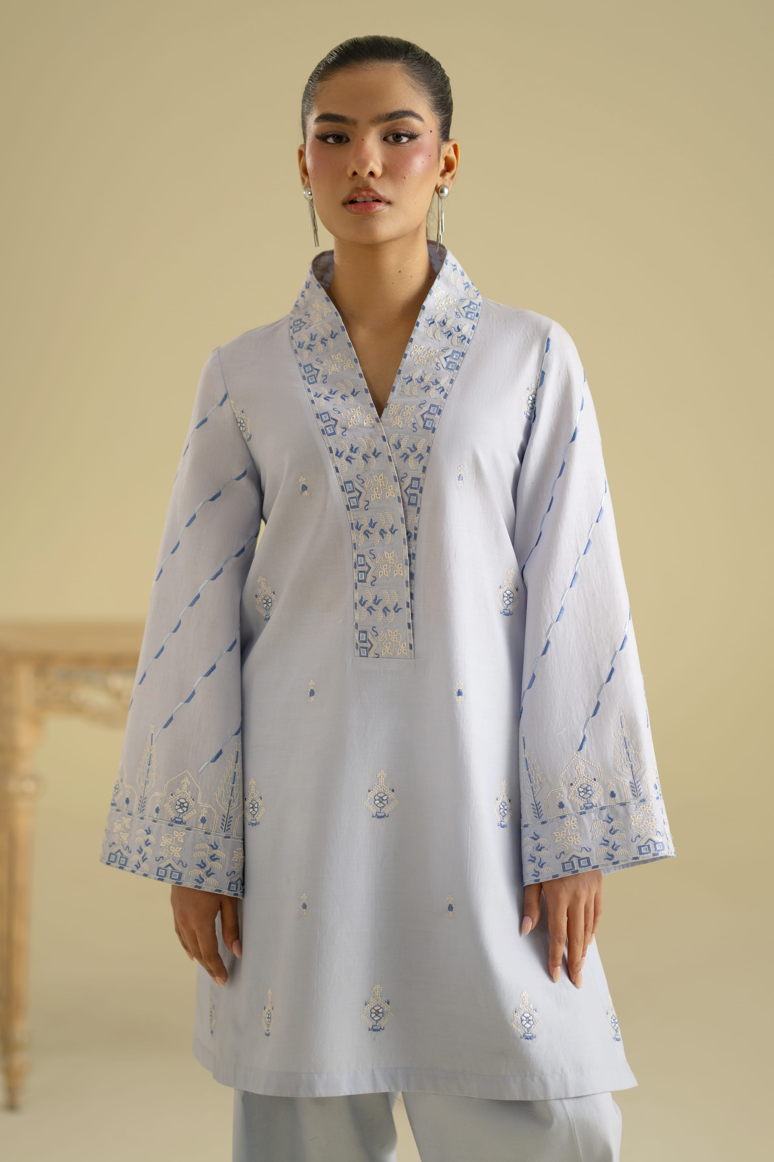 Marina Cotton Pakistani Summer Dresses - Akbar Aslam - 7