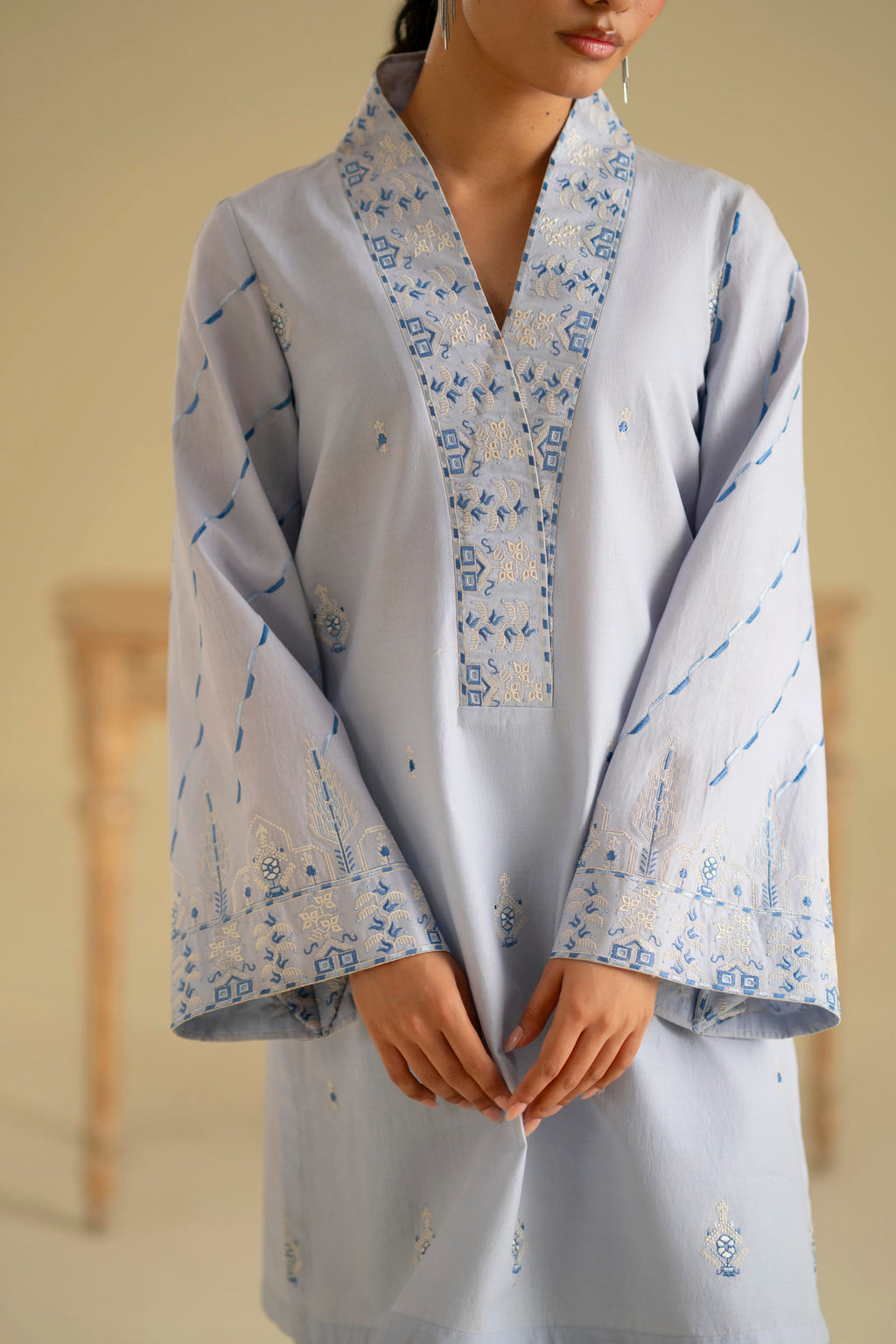 Marina Cotton Pakistani Summer Dresses - Akbar Aslam - 8