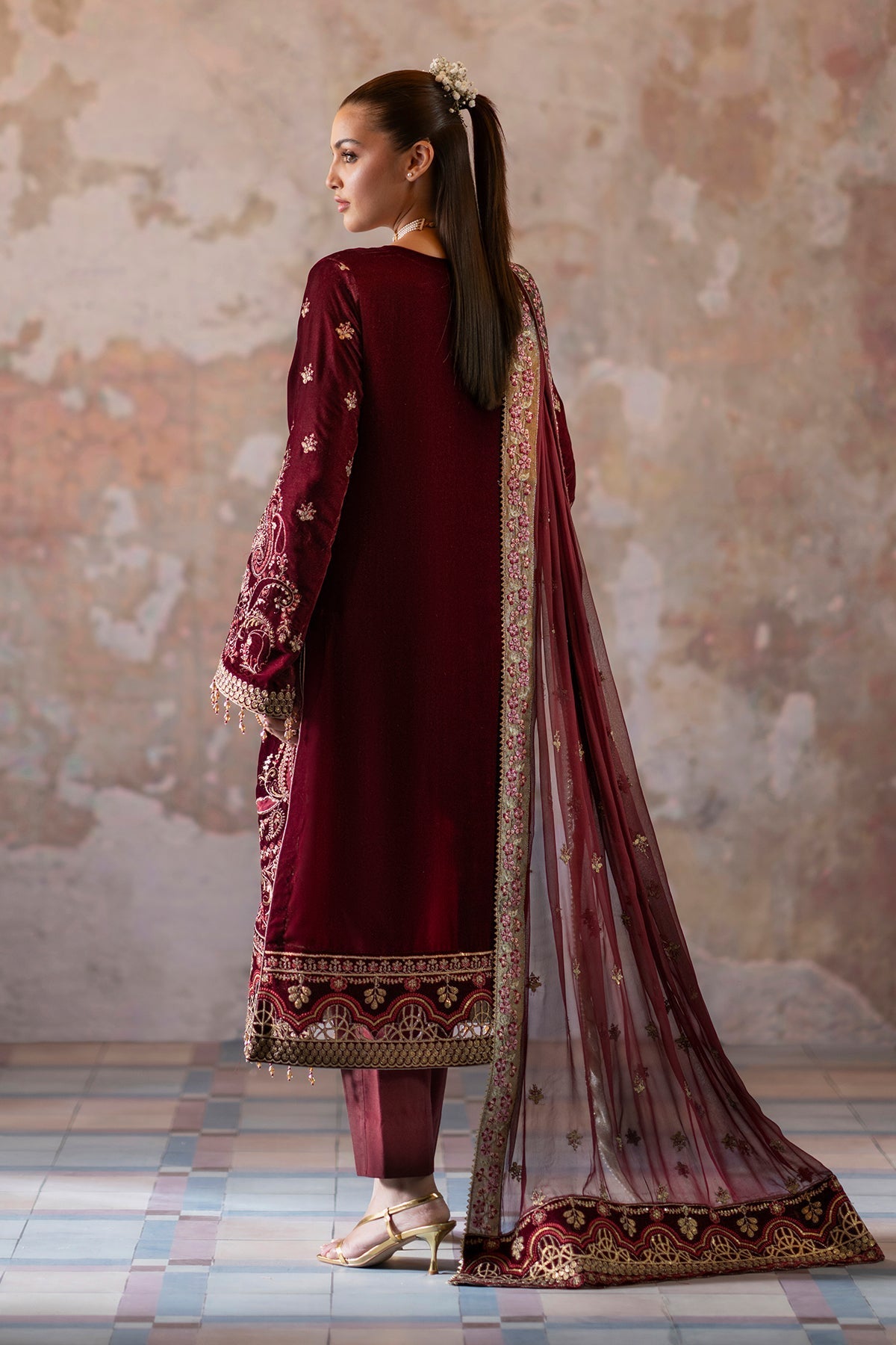 Tara Embroidered Pakistani Dress