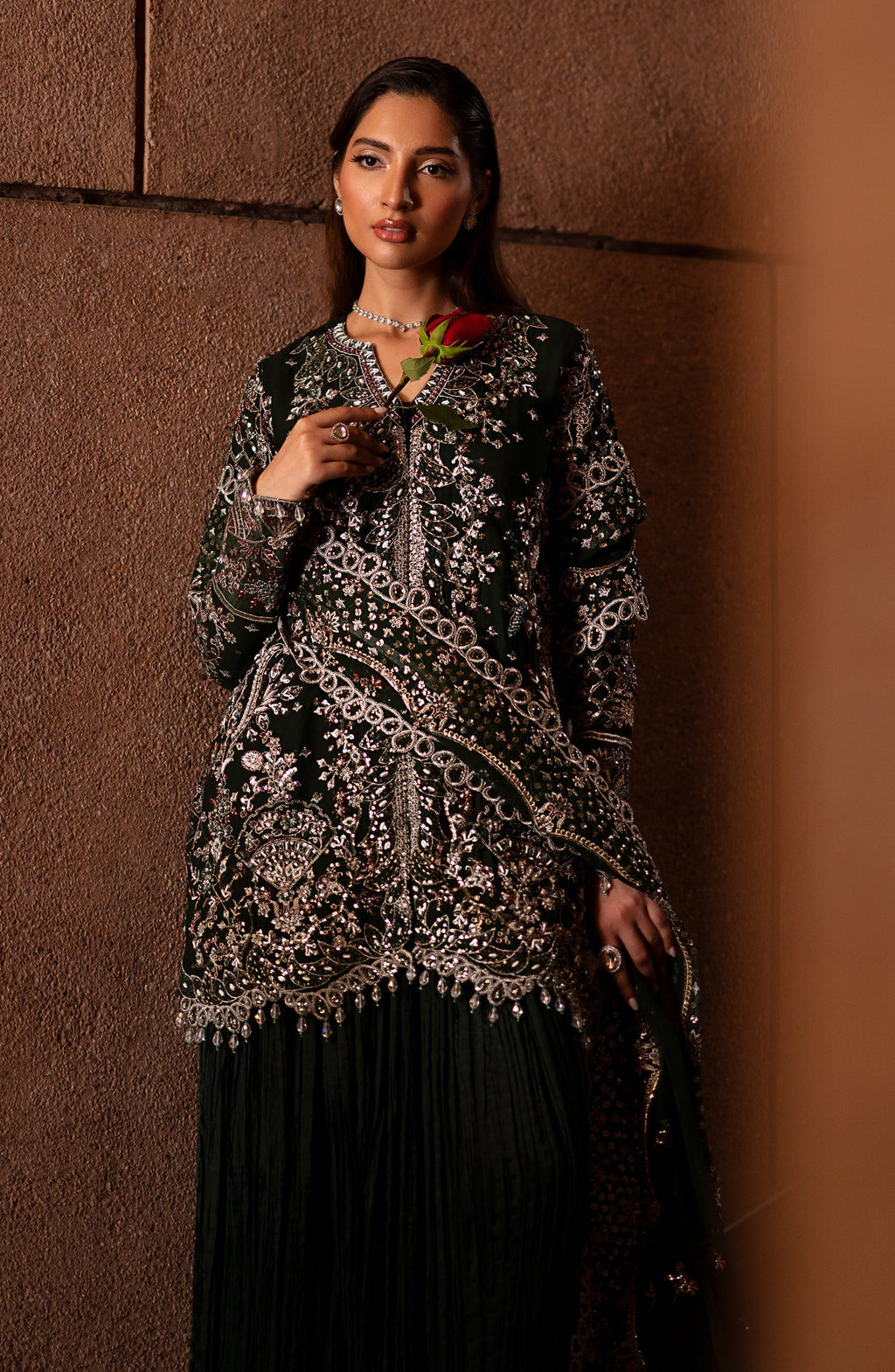 ARISTA Embroidered Pakistani Dress