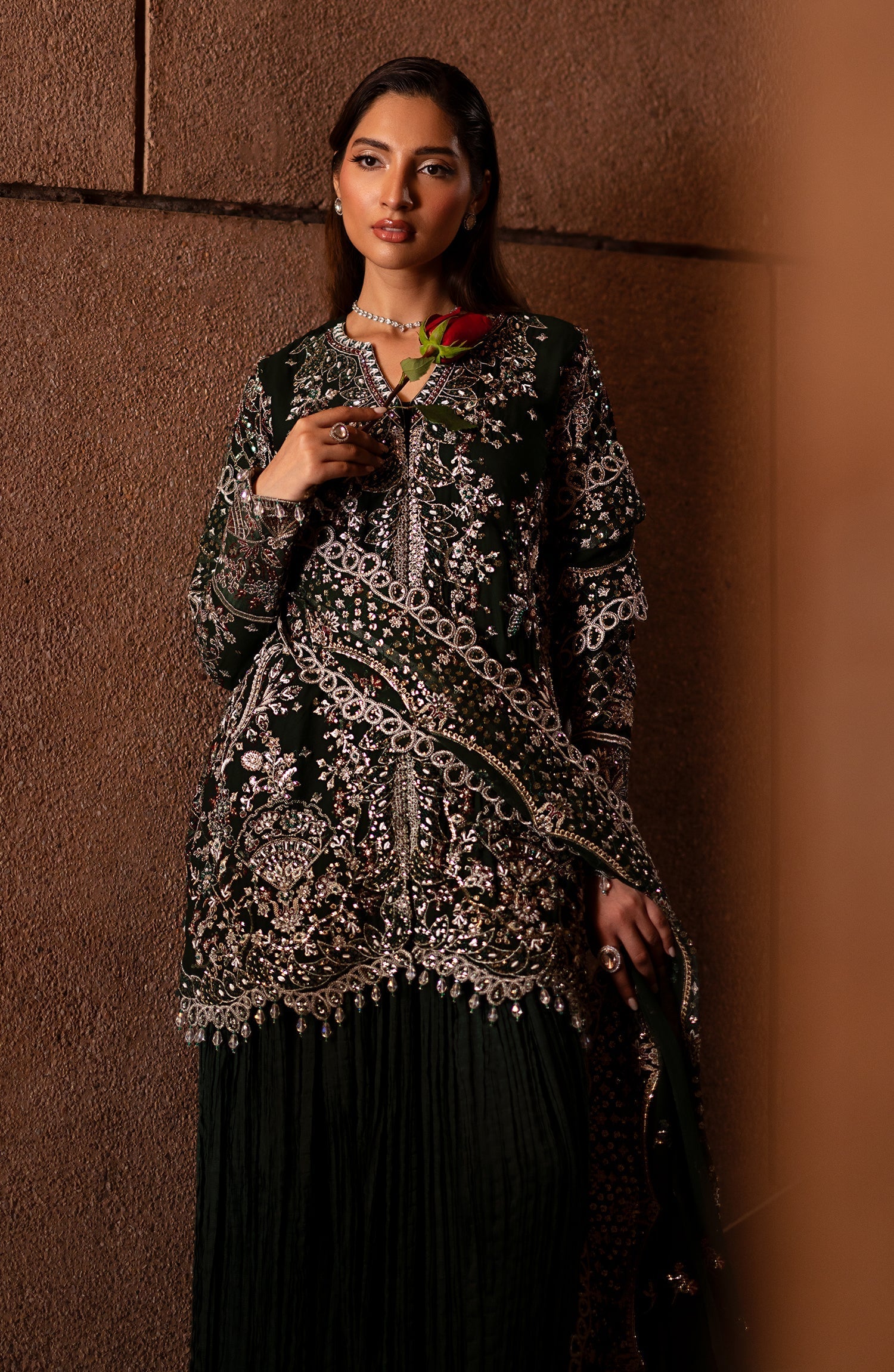 ARISTA Embroidered Pakistani Dress