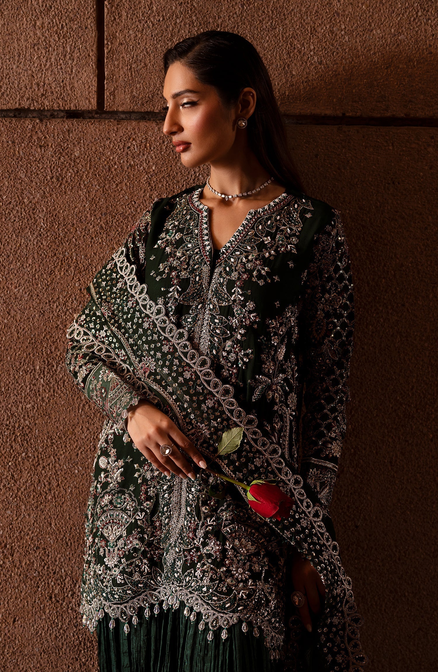 ARISTA Embroidered Pakistani Dress