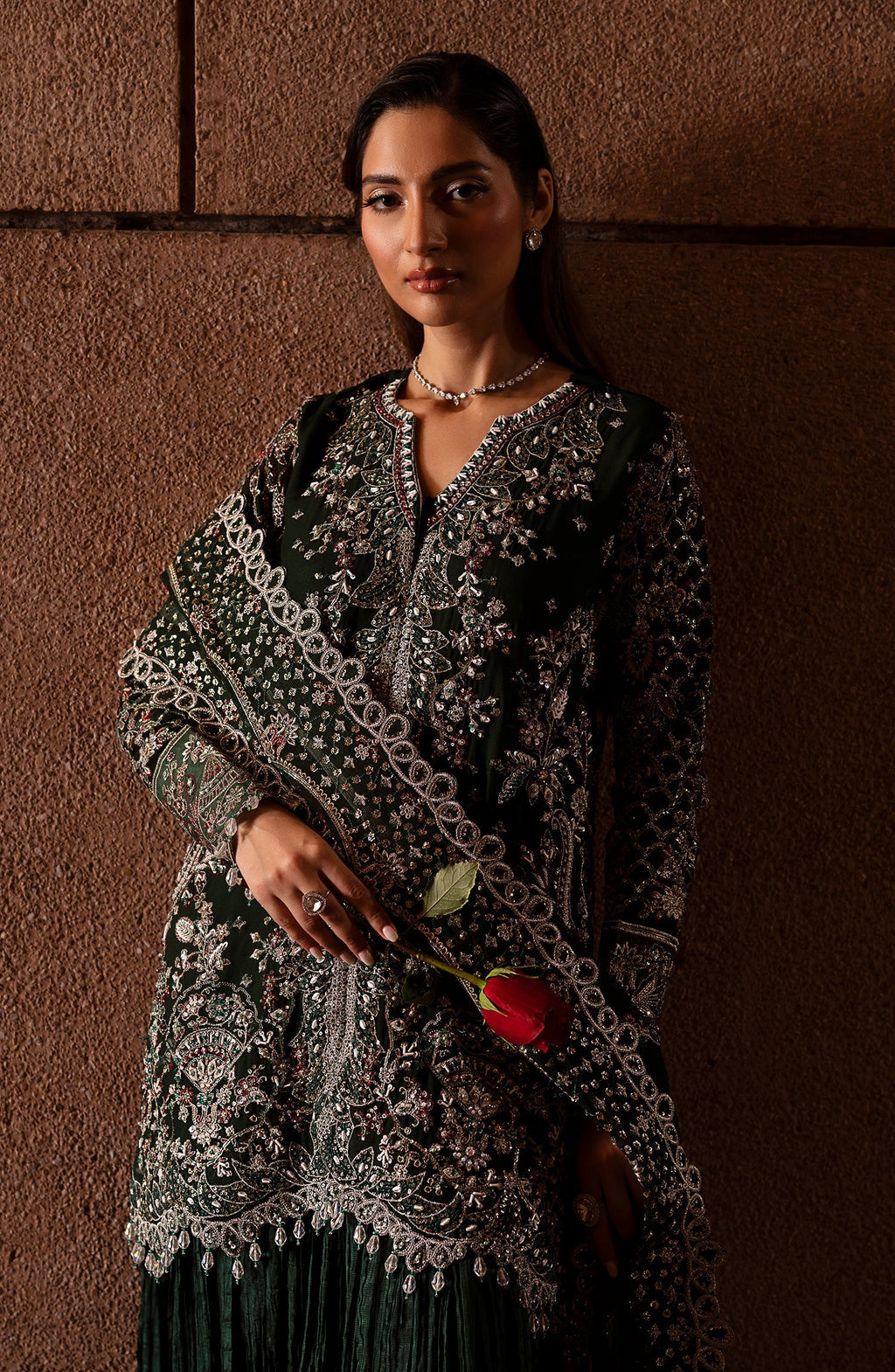 ARISTA Embroidered Pakistani Dress