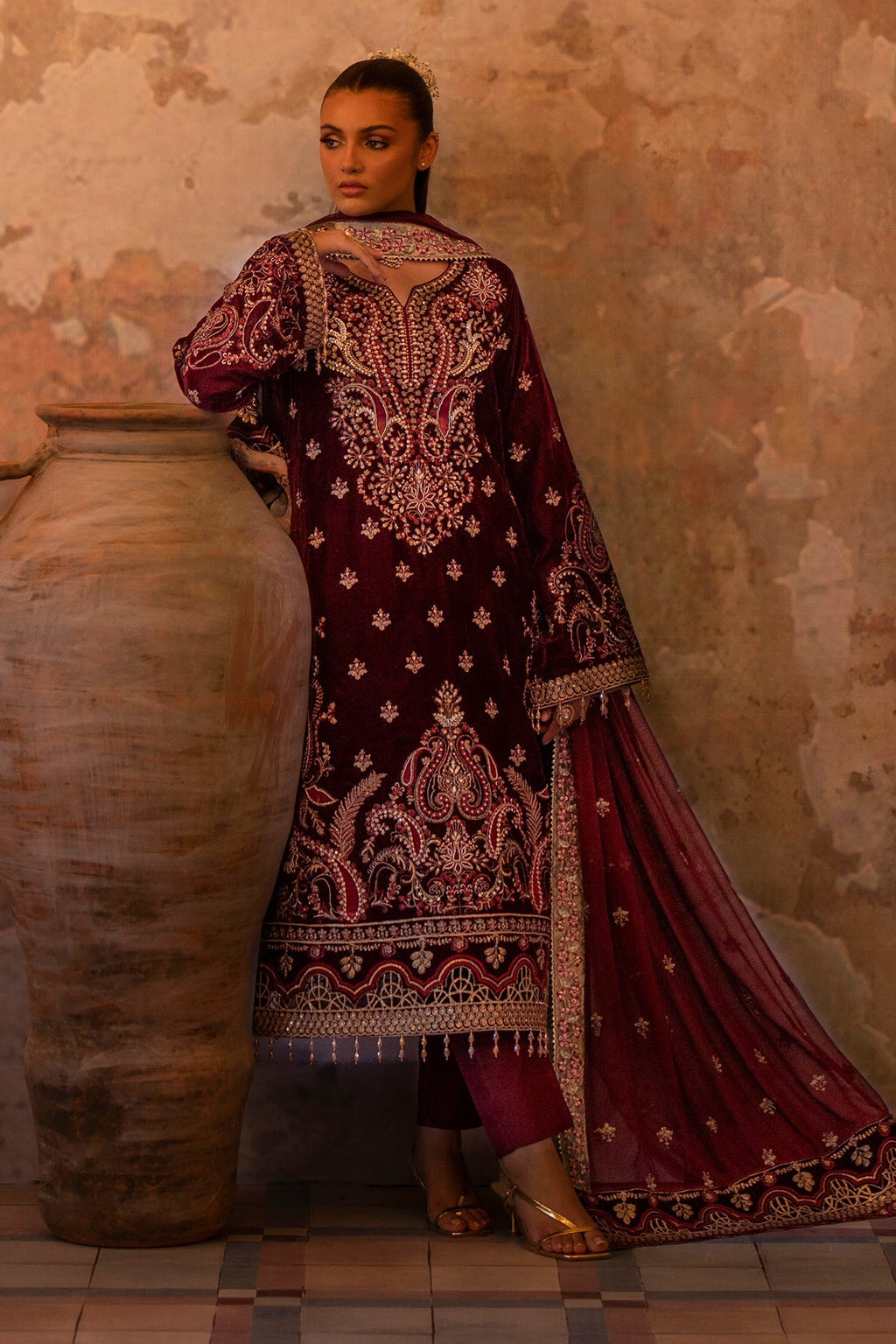 Tara Embroidered Pakistani Dress
