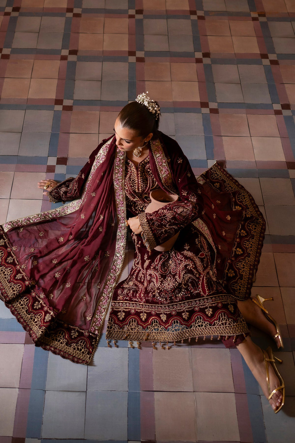 Tara Embroidered Pakistani Dress