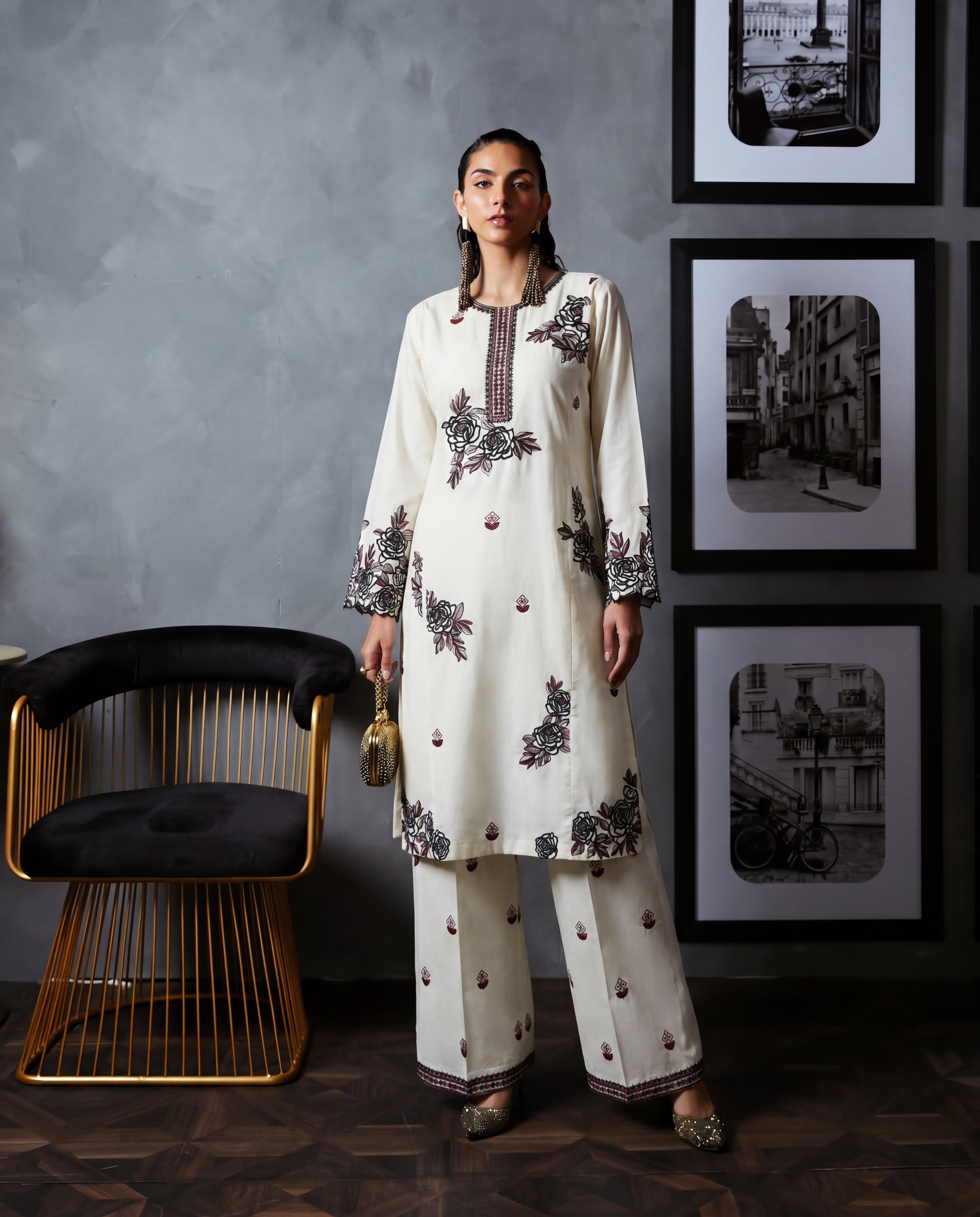 Mabel Premium Fabric Pakistani Summer Dresses - Sahiba-clothing - 1