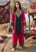 Marigold Black Premium Fabric Pakistani Summer Dresses - Sahiba-clothing - 1