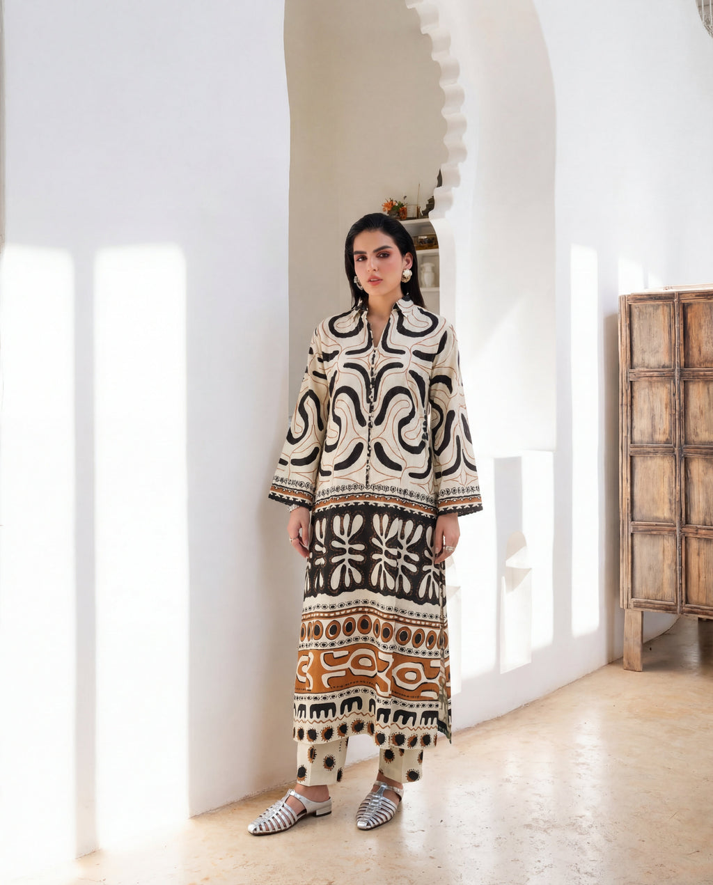 Mehr Bano Premium Fabric Pakistani Winter Dresses - Sahiba-clothing - 4