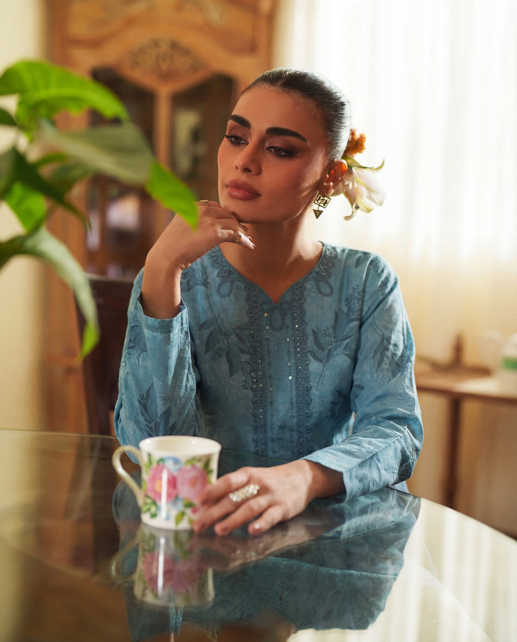Minha Premium Fabric Pakistani Summer Dresses - Sahiba-clothing - 5