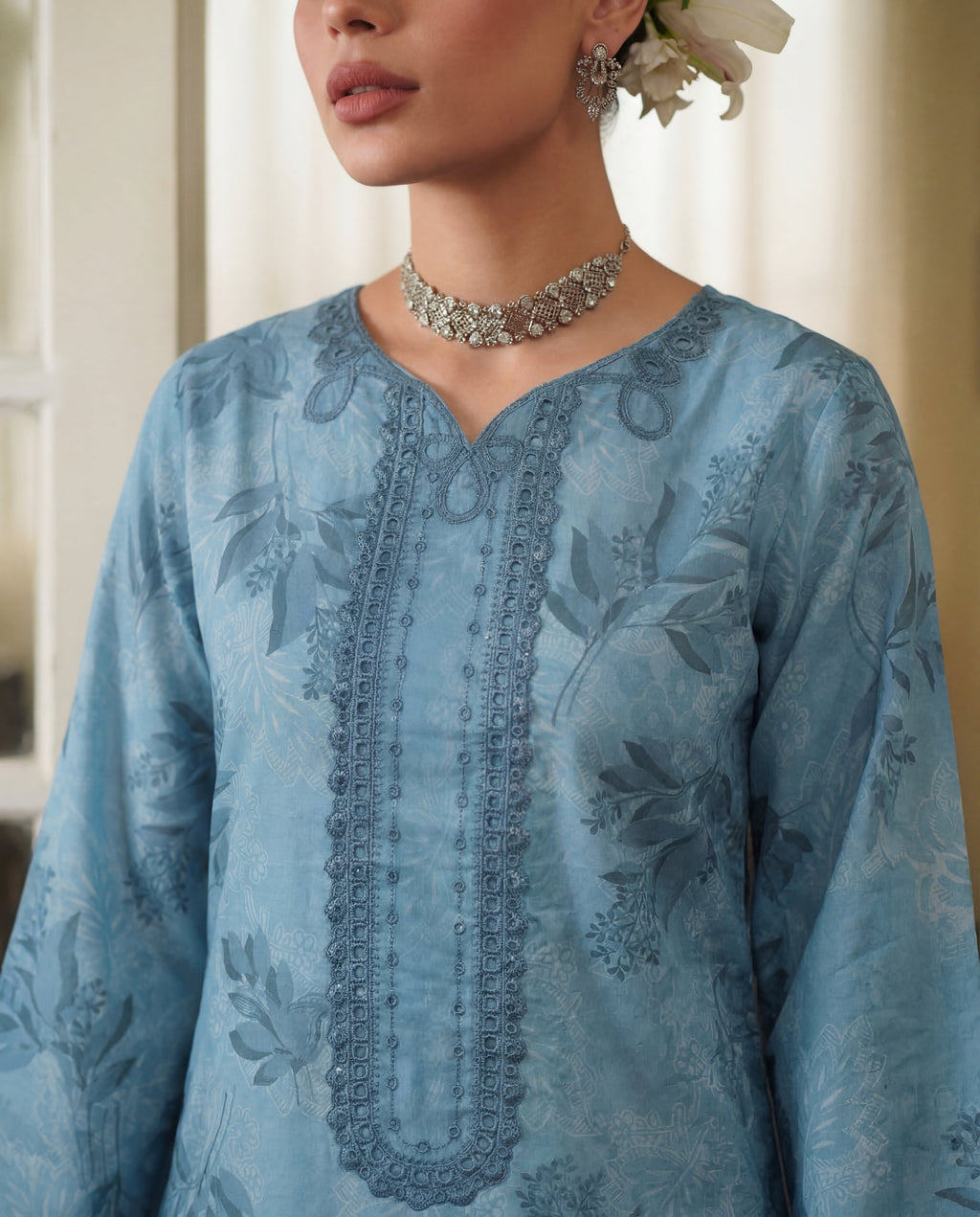 Minha Premium Fabric Pakistani Summer Dresses - Sahiba-clothing - 2