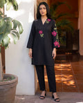 Miray Black Premium Fabric Pakistani Summer Dresses - Sahiba-clothing - 1