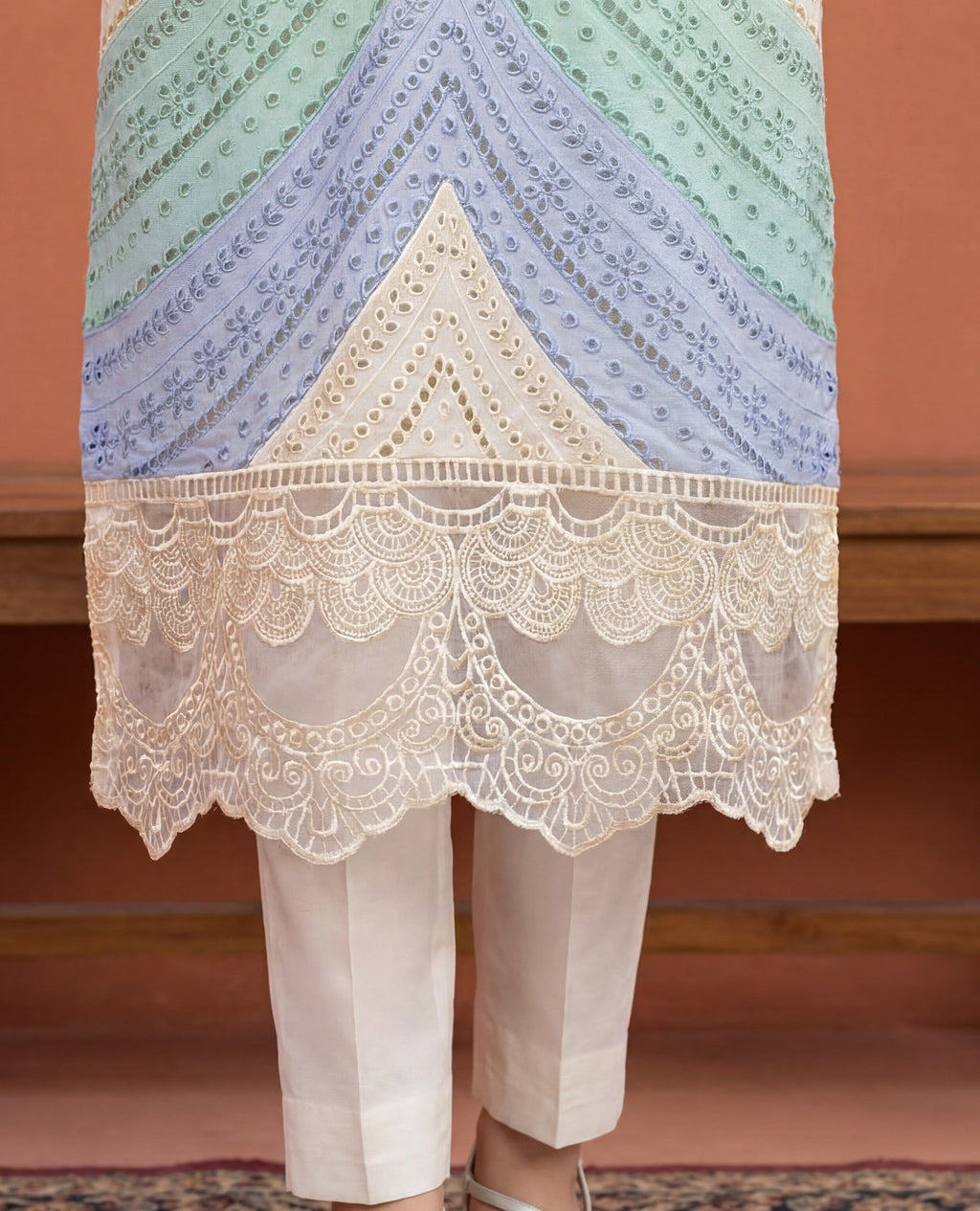 Moon Drop Premium Fabric Pakistani Summer Dresses - Sahiba-clothing - 5