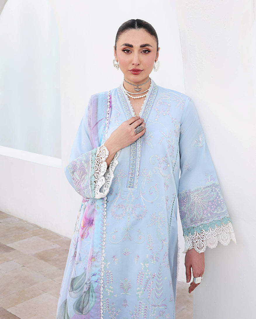 Morning Petal Organza Women Clothing - Roheenaz - 2
