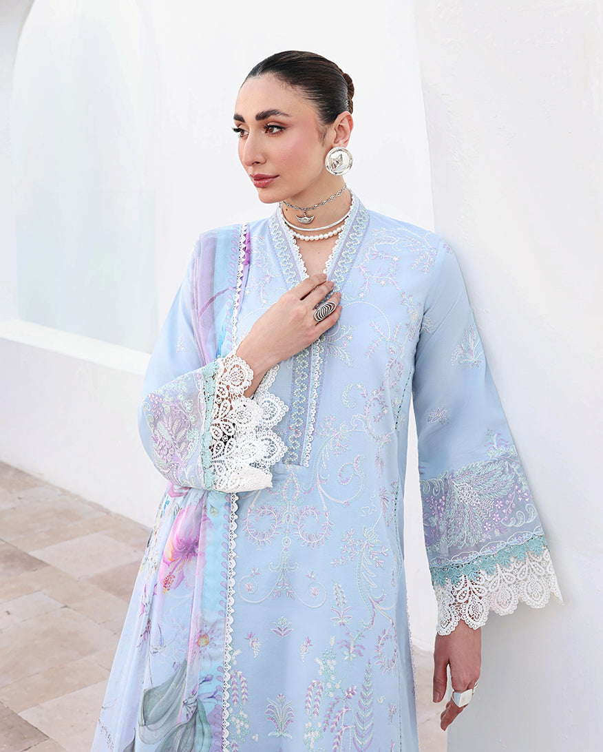 Morning Petal Organza Women Clothing - Roheenaz - 3